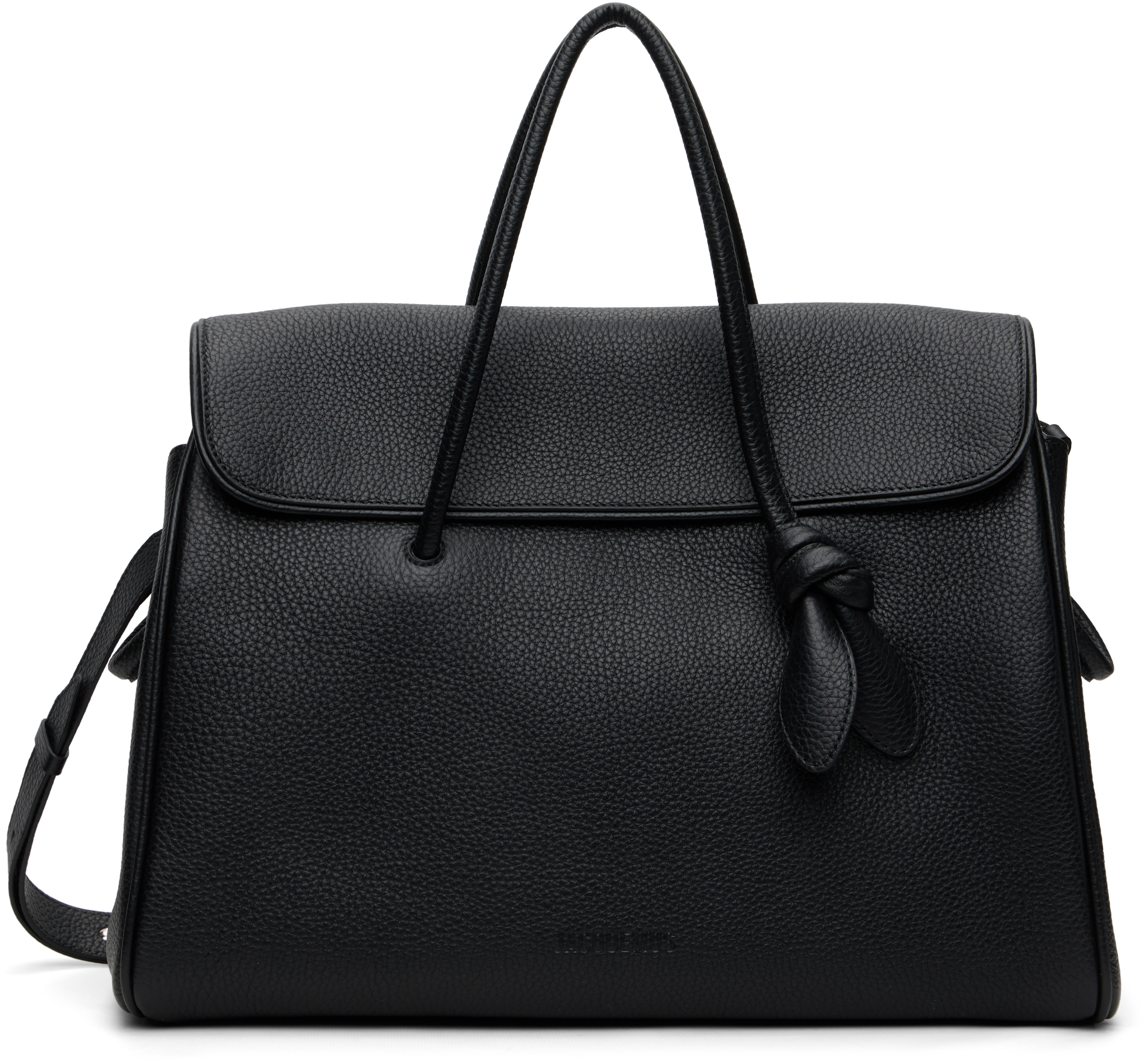 JACQUEMUS: ブラック 'The Turismo shopper' キャリーオール トート