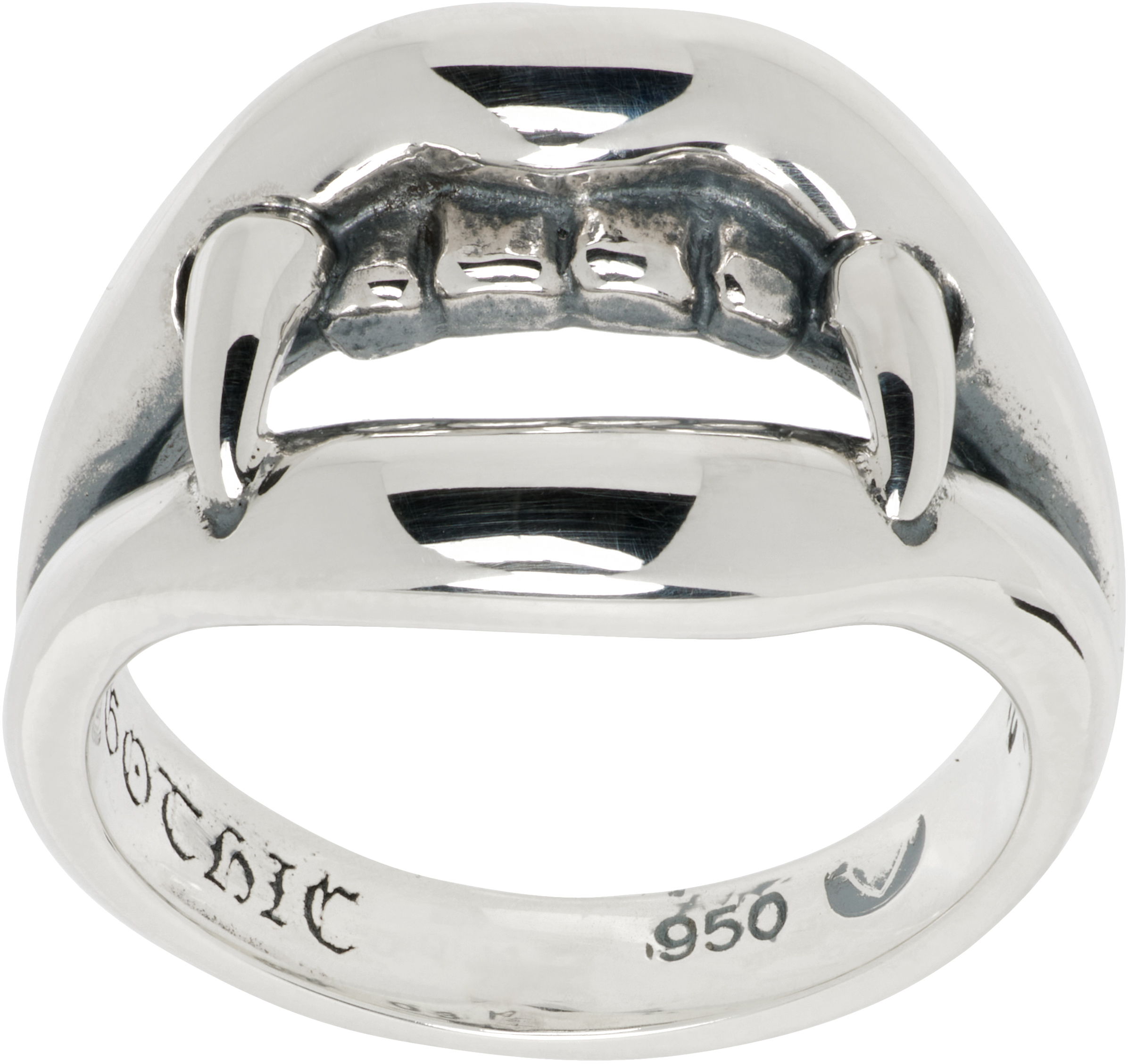 Vampire Fang Pinkie Ring by YOHJI YAMAMOTO on Sale