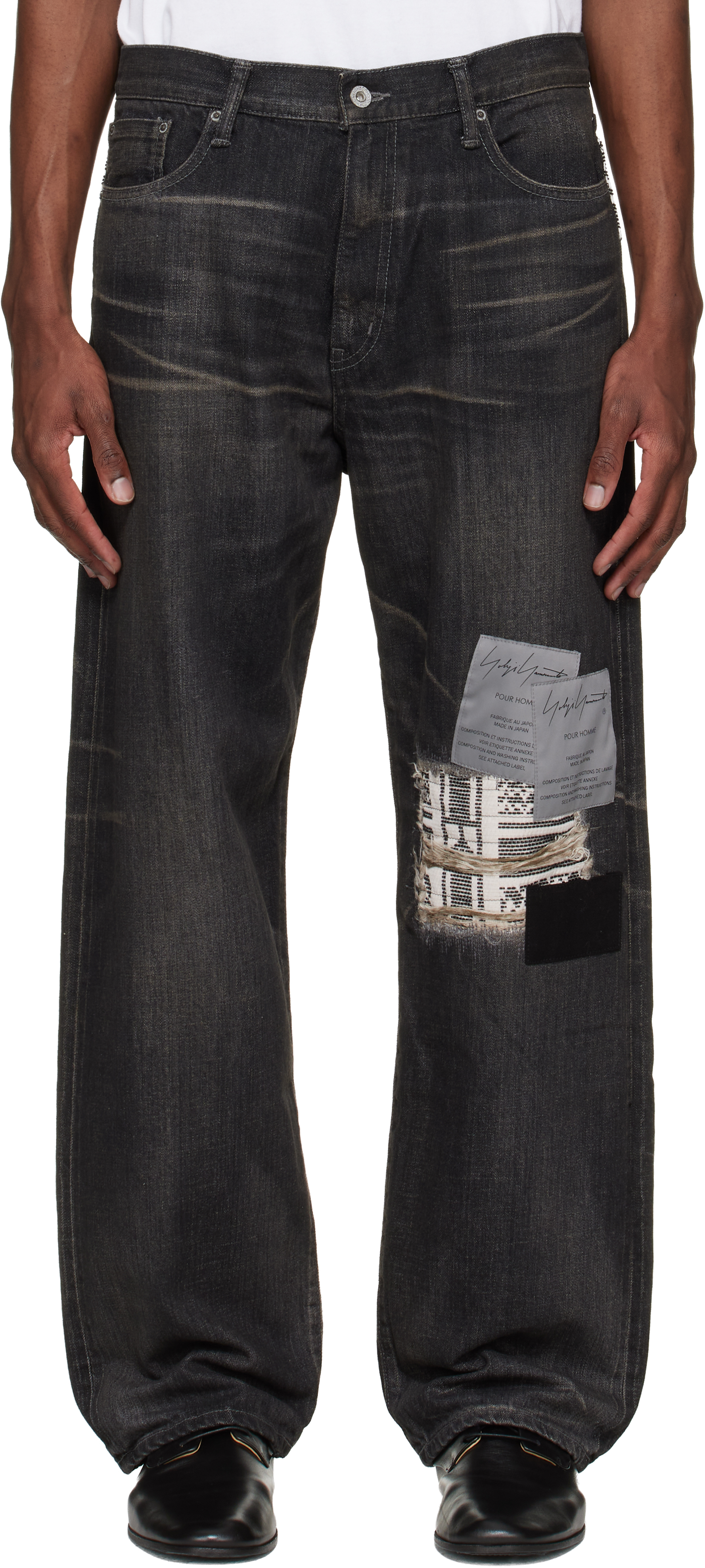YOHJI YAMAMOTO: Black Neighborhood Edition Savage Denim DP Basic