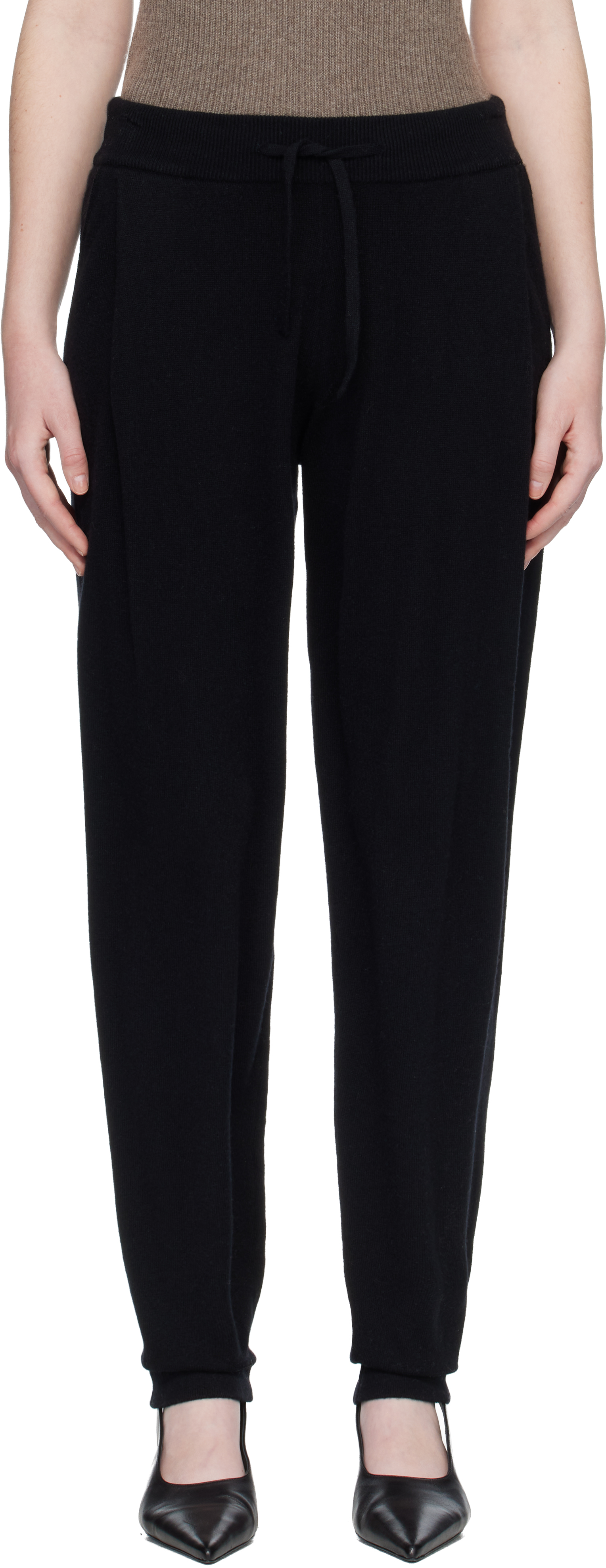 LISA YANG Black 'The Jo' Lounge Pants
