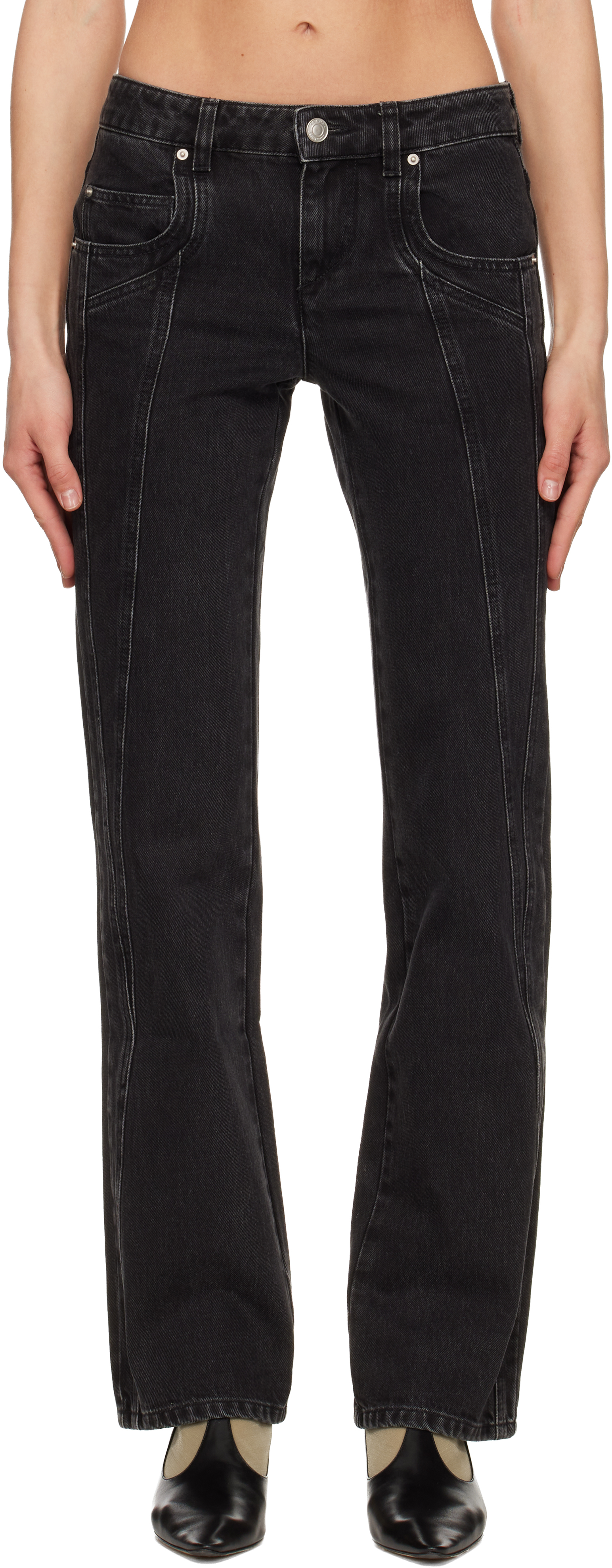 Isabel Marant Étoile Black Jaylis Jeans