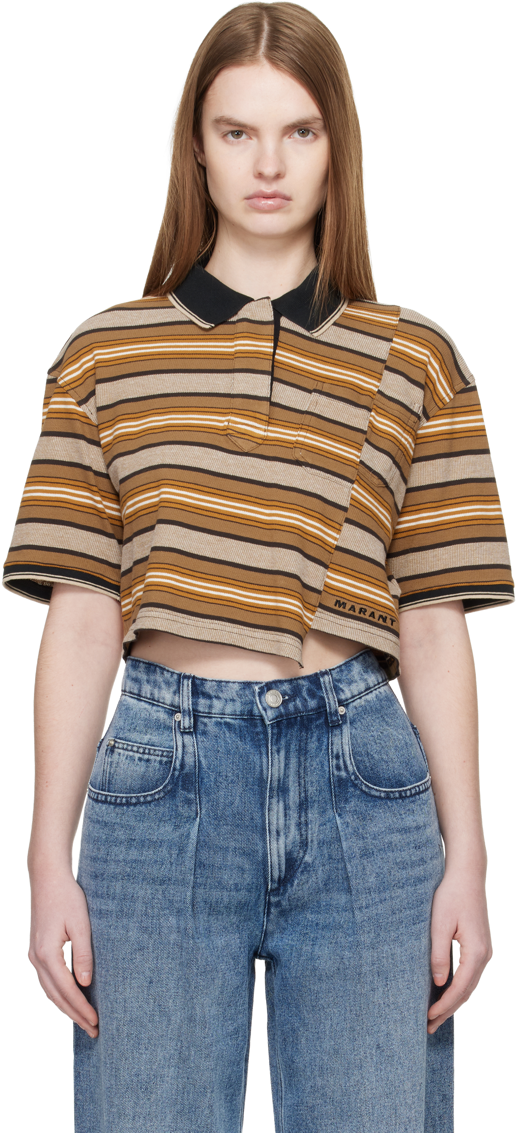 Top Isabel Marant Taille 36 Neuf Avec étiquettes - Manche Asymétrique, Motif Floral