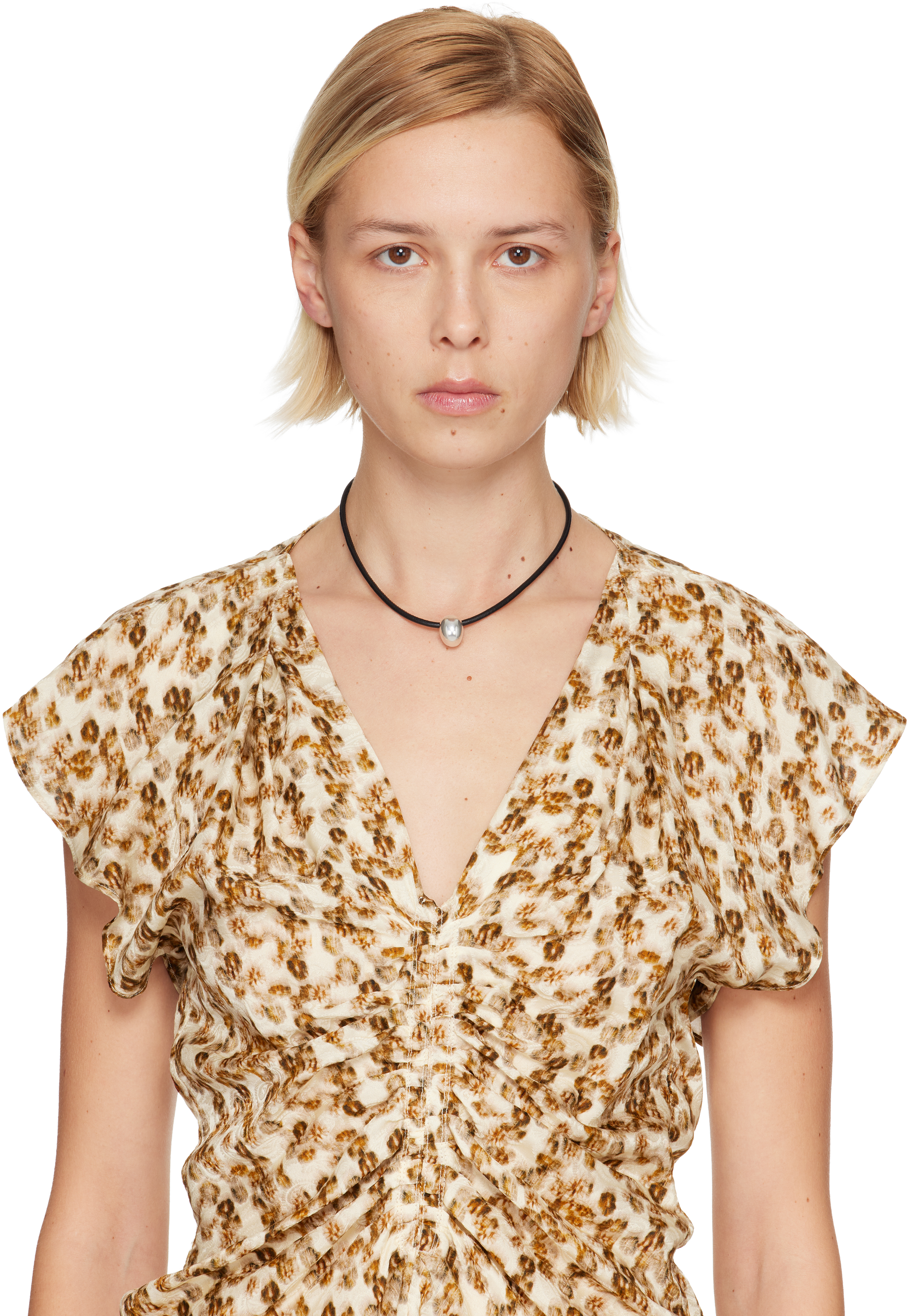 Isabel Marant Bead Choker In Multi