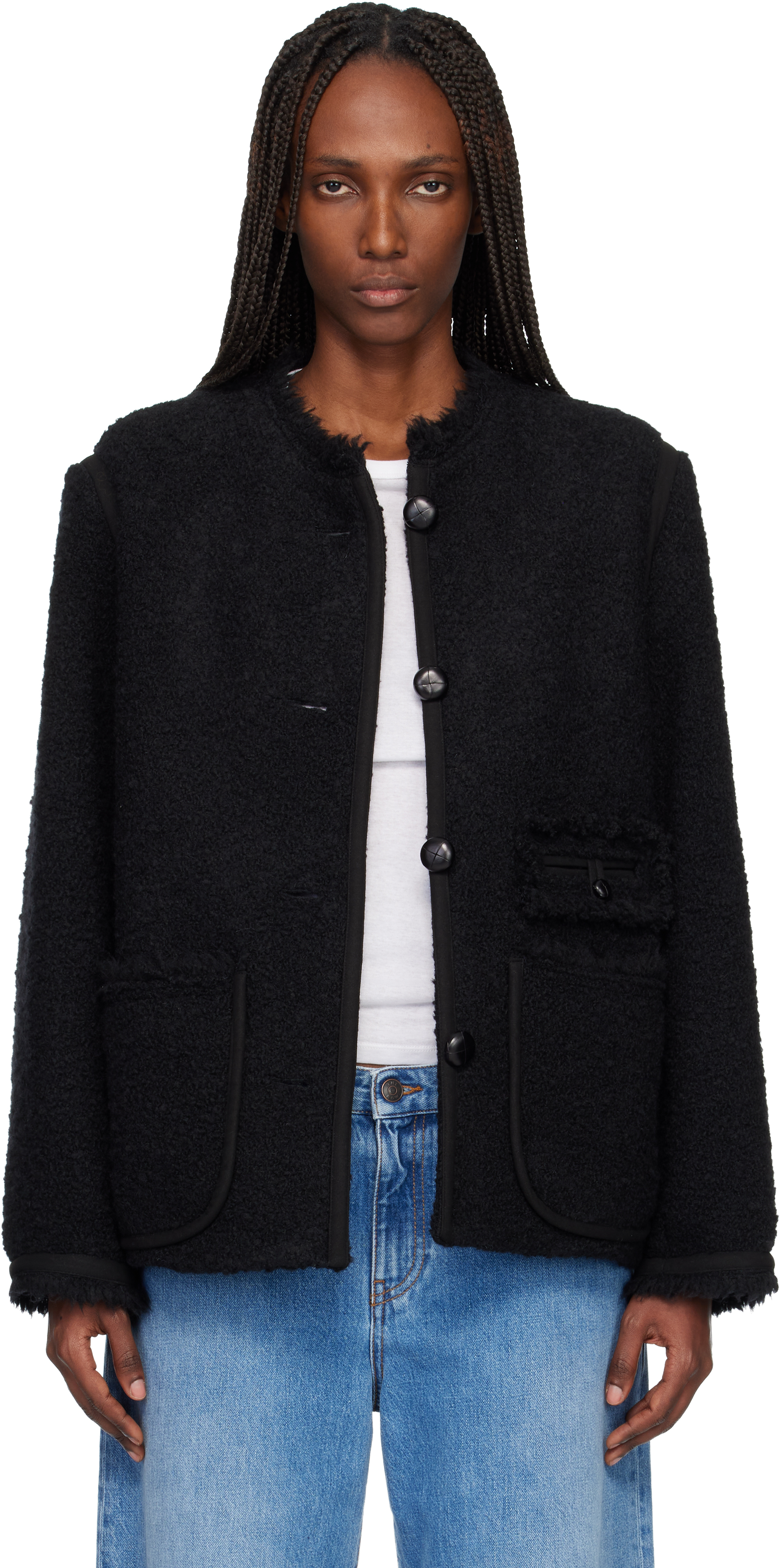 Isabel Marant Black Maylin Jacket