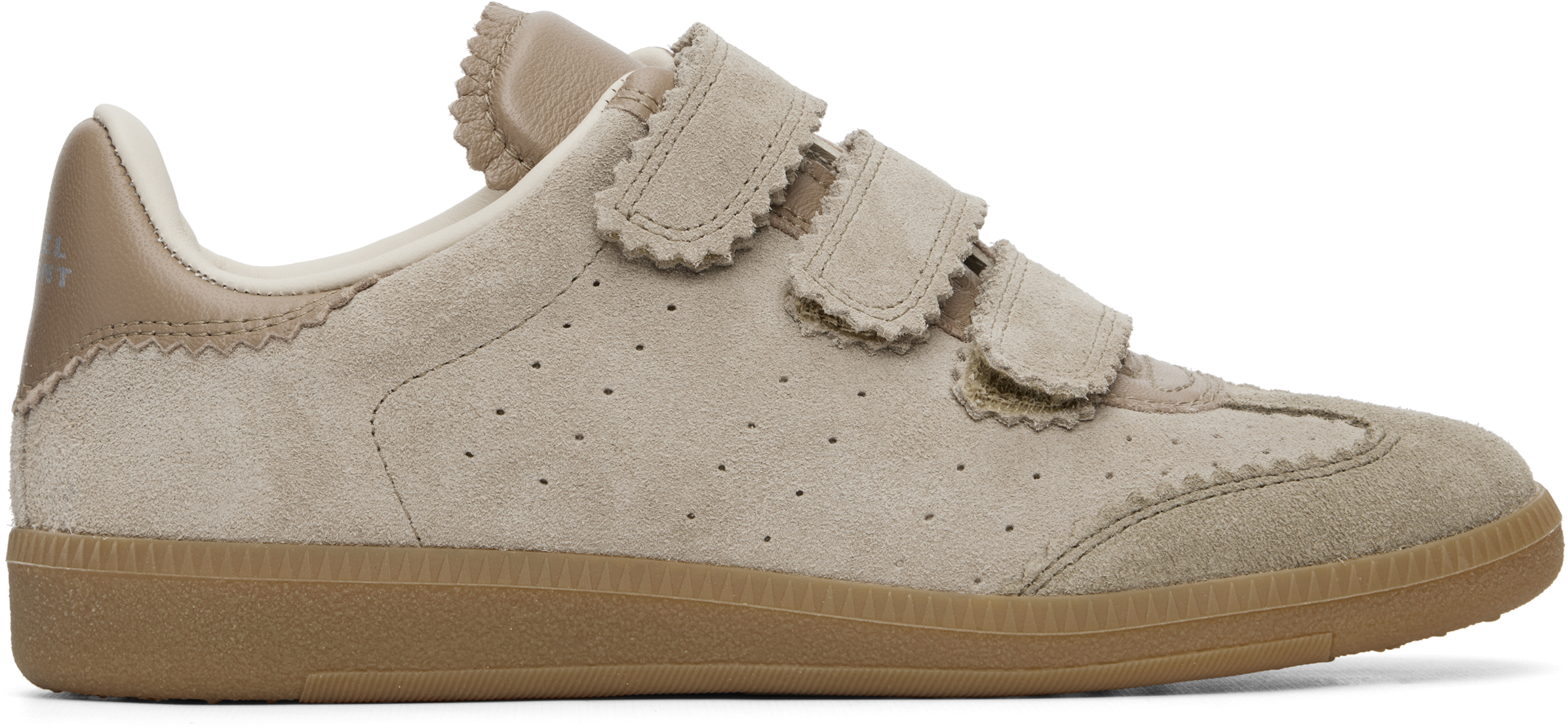 Isabel Marant Taupe Beth Sneakers In Brown
