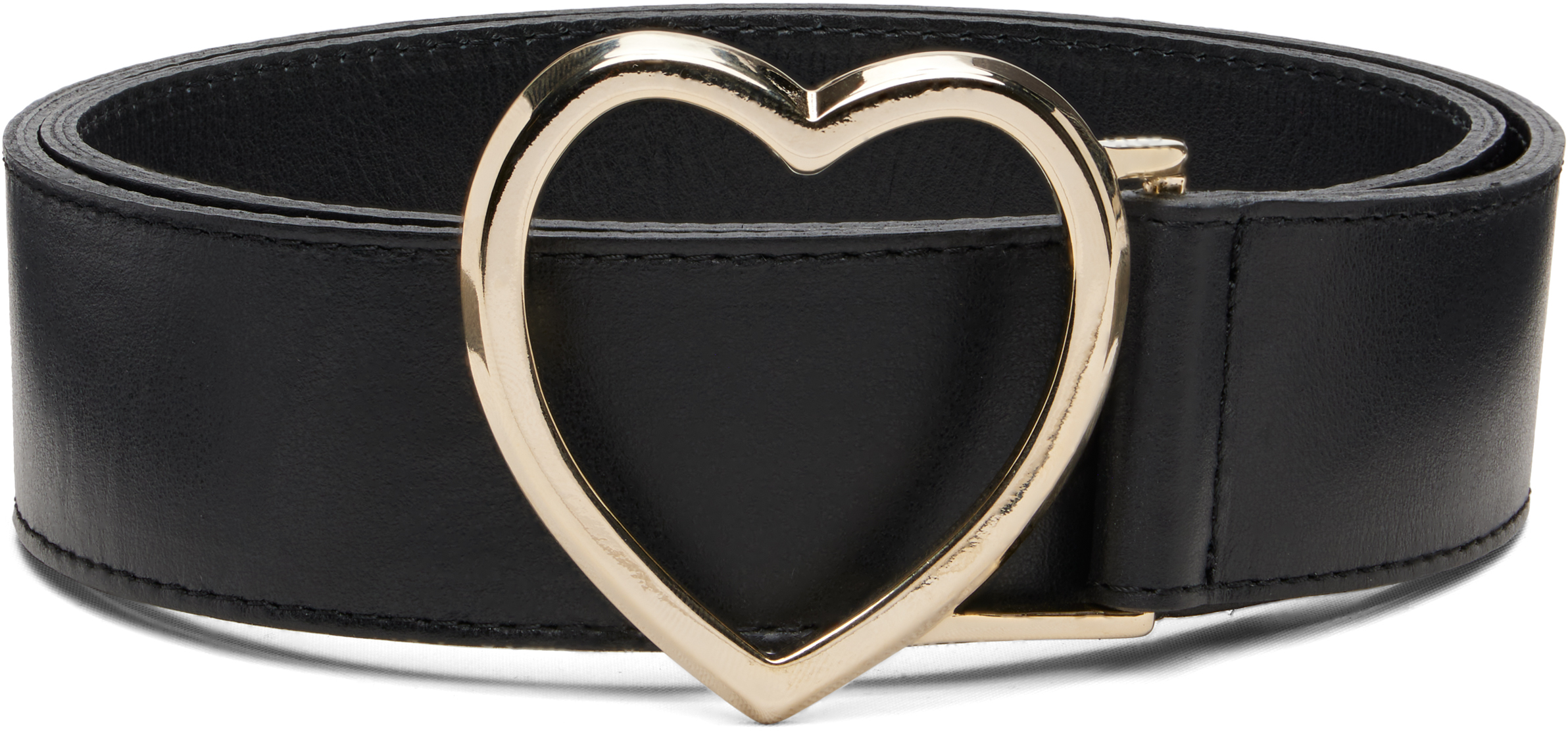 ERNEST W. BAKER: ブラック Heart ベルト | SSENSE 日本