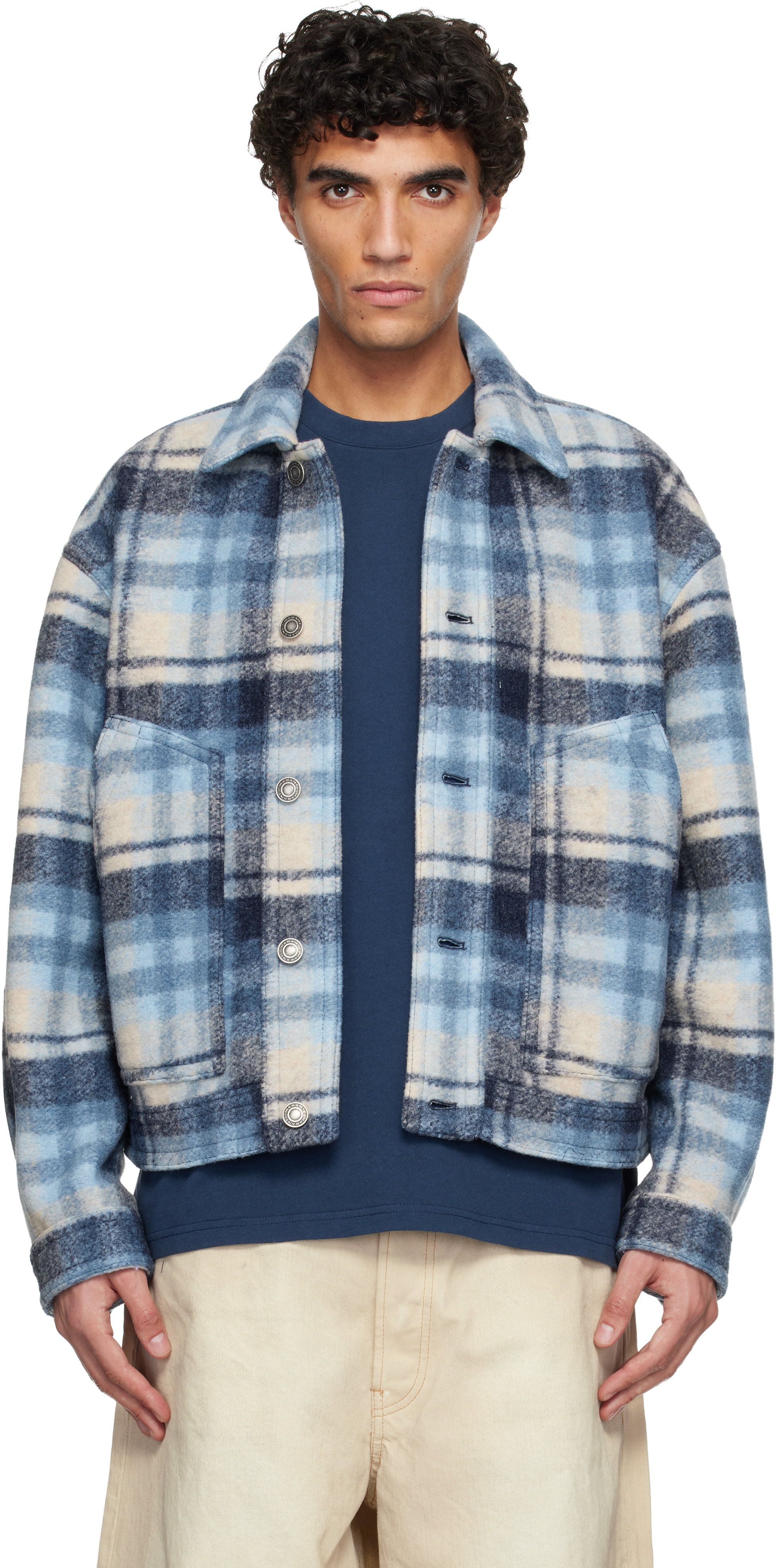 Isabel Marant: Blue Forest Jacket | SSENSE