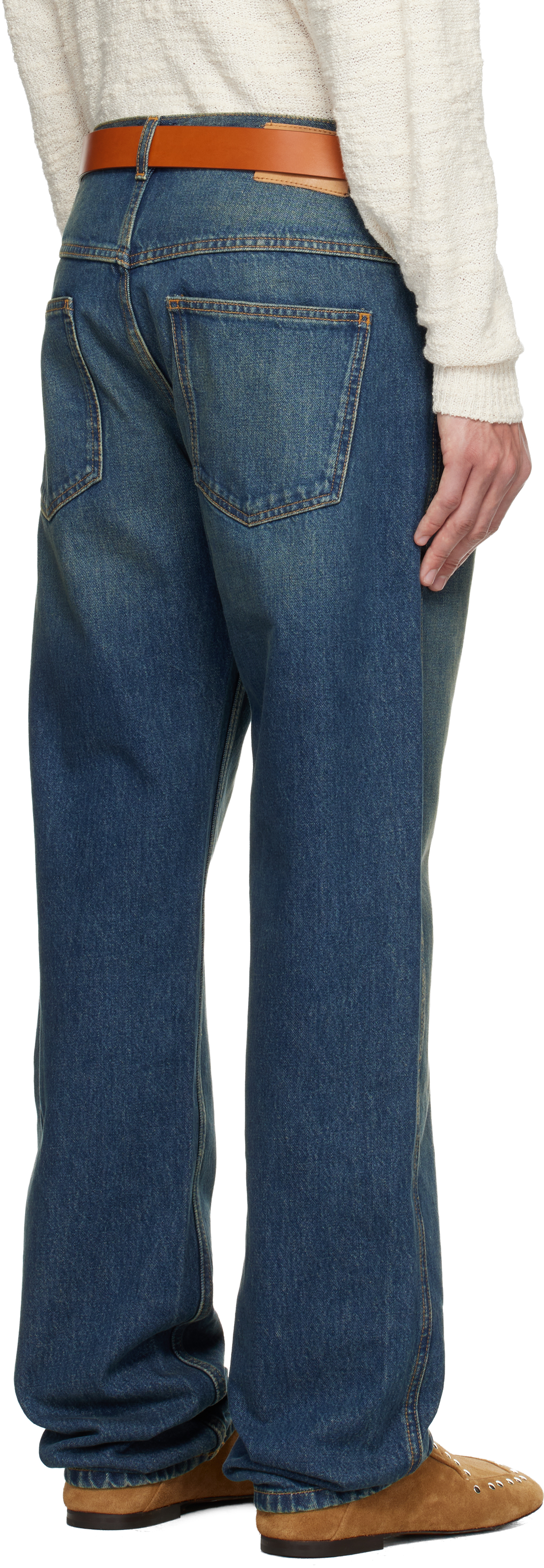 Isabel Marant Blue Jorjey Jeans In Blue