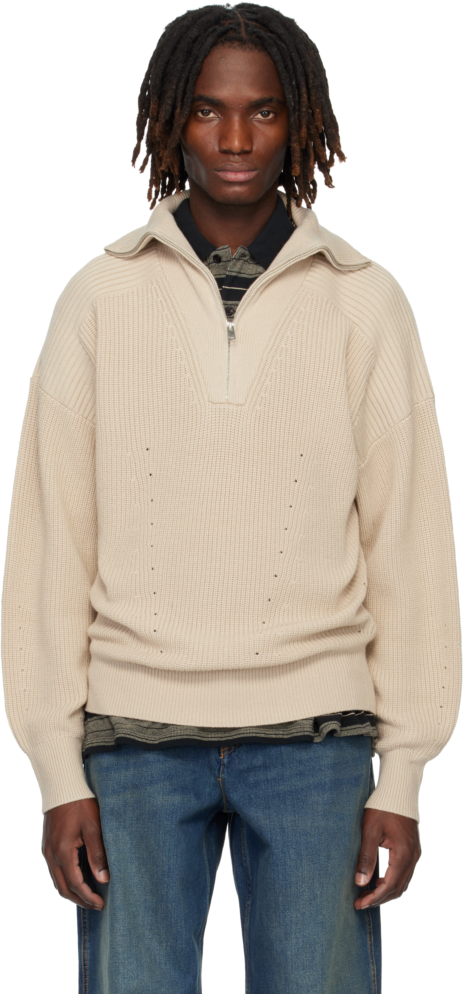 Isabel Marant Beige Benny Sweater
