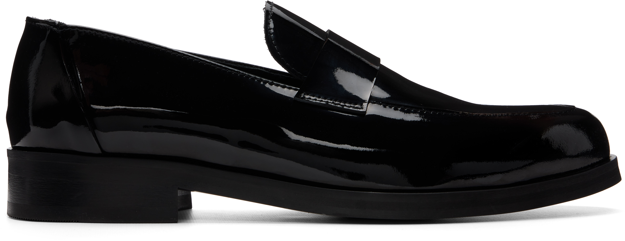Ernest W. Baker Black Leather Loafers