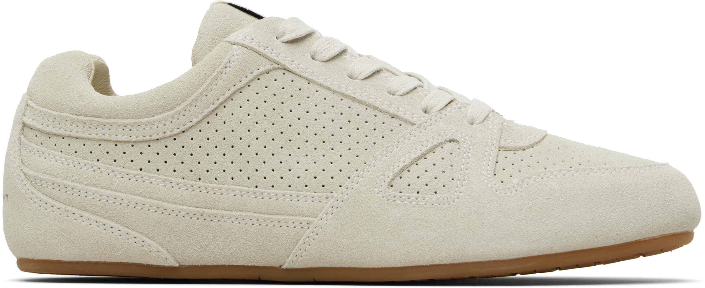 Isabel Marant Beige Sennyh Low Sneakers