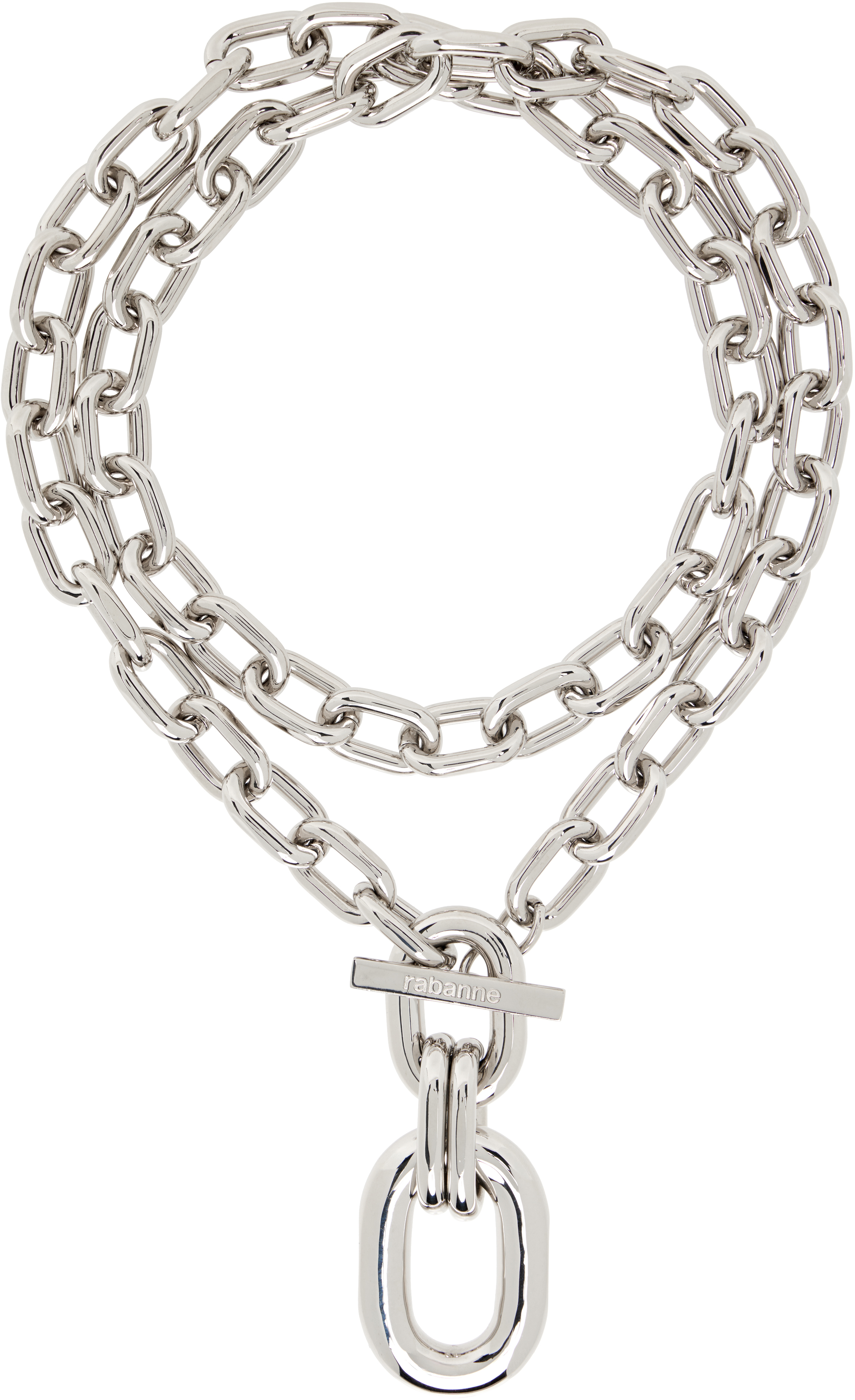 Rabanne Double XL Link Necklace