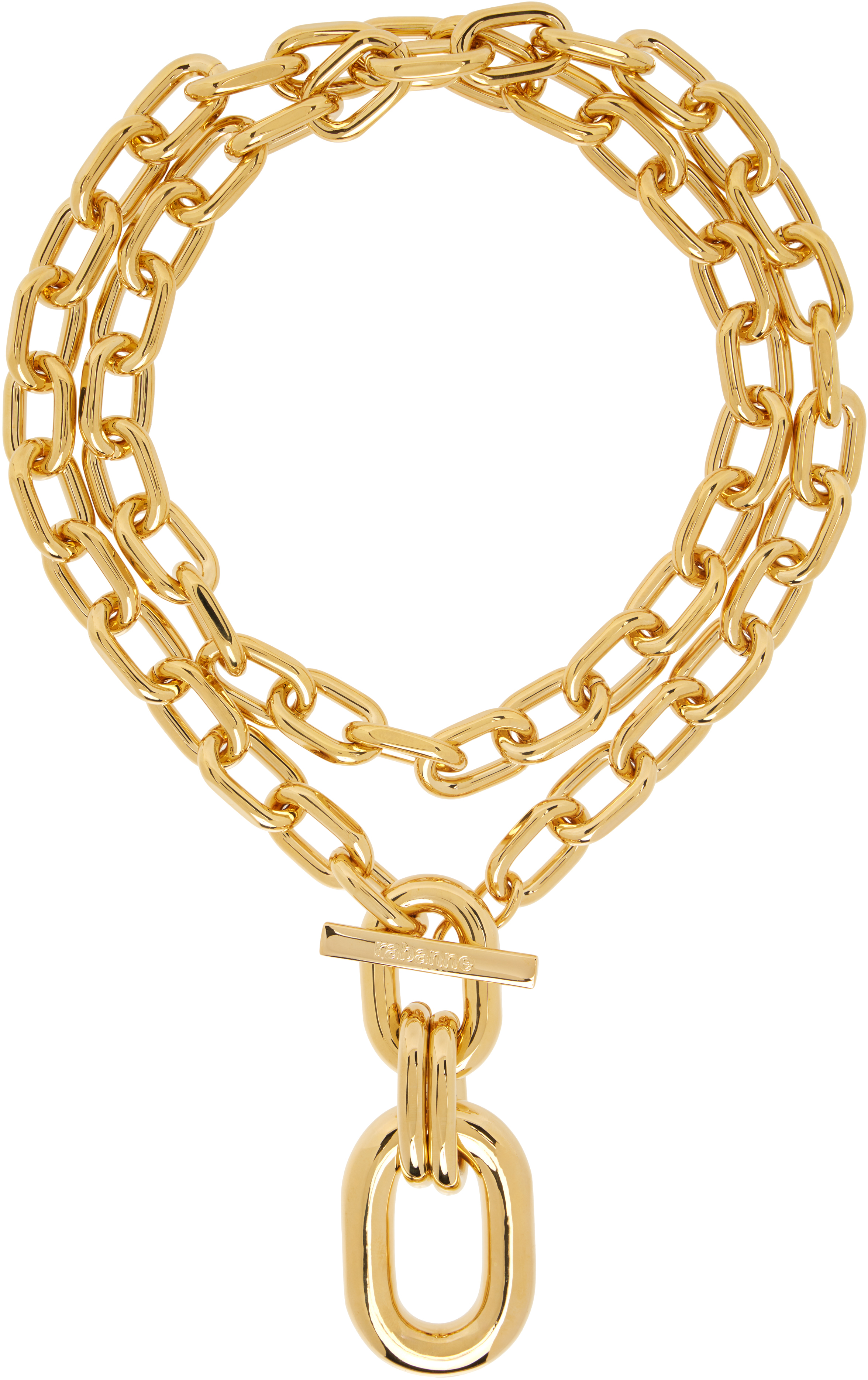 Rabanne Double XL Link Necklace