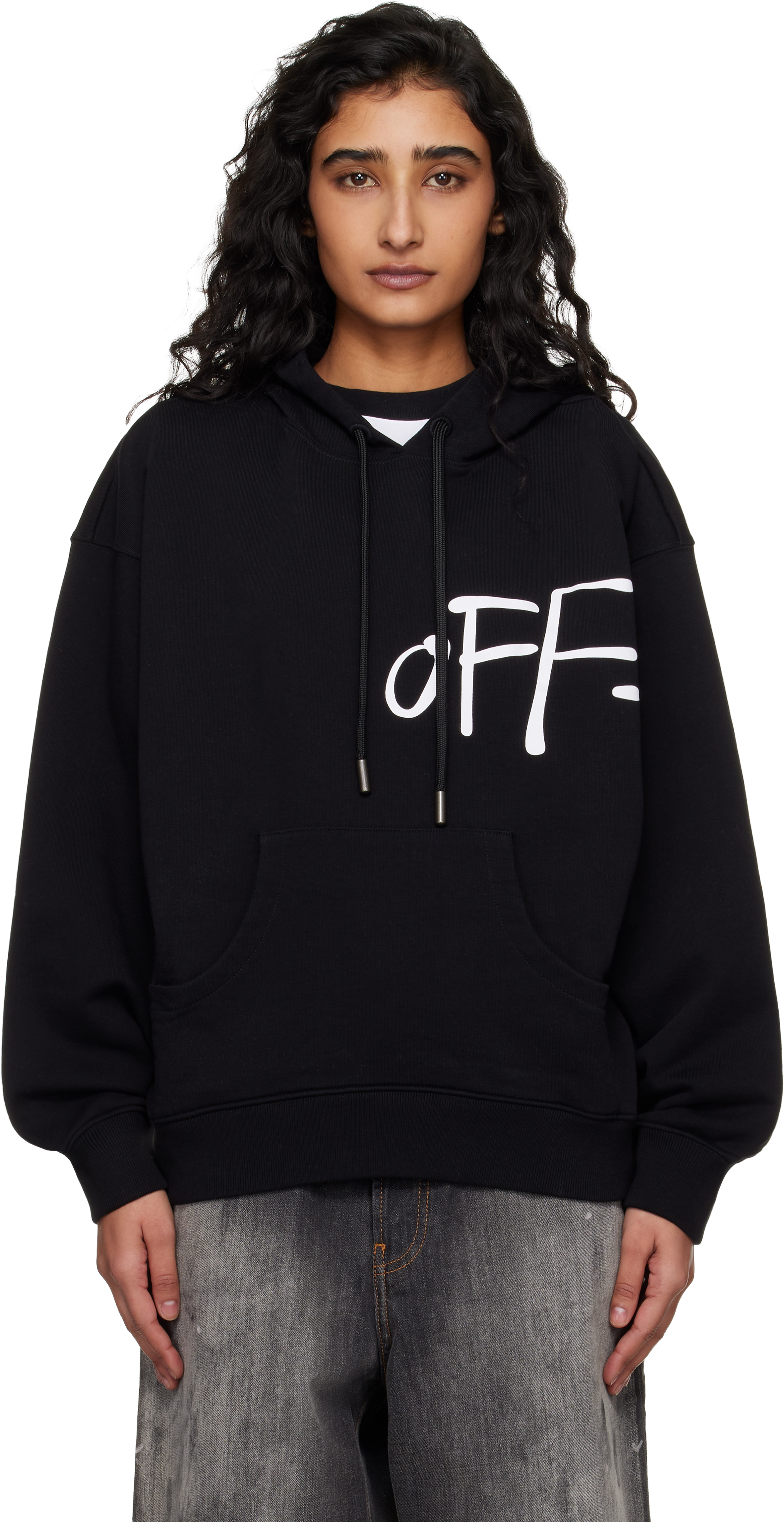 Black Shared Over Hoodie by Off-White on Sale