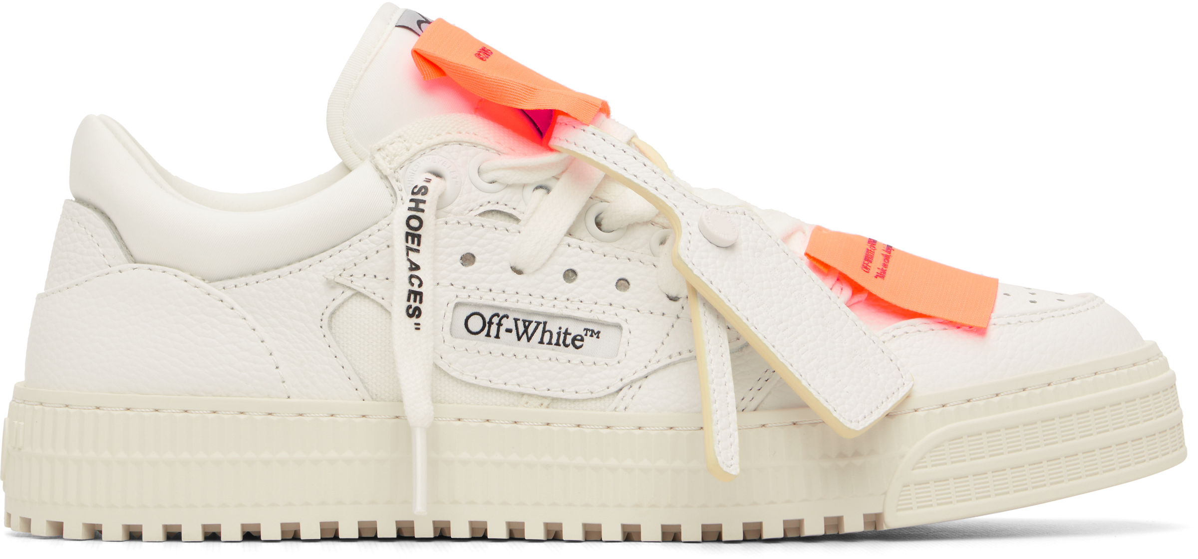 Off-White: ホワイト Low Top 3.0 Off Court スニーカー | SSENSE 日本