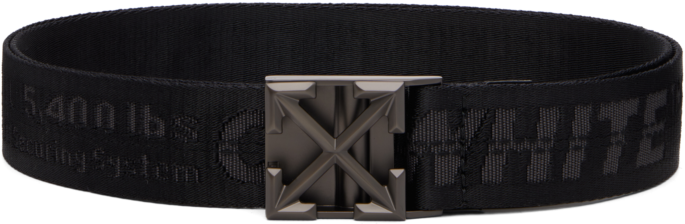 Off-Whiteのブラック Tape Belt Arrow 38MM ベルトがセール中