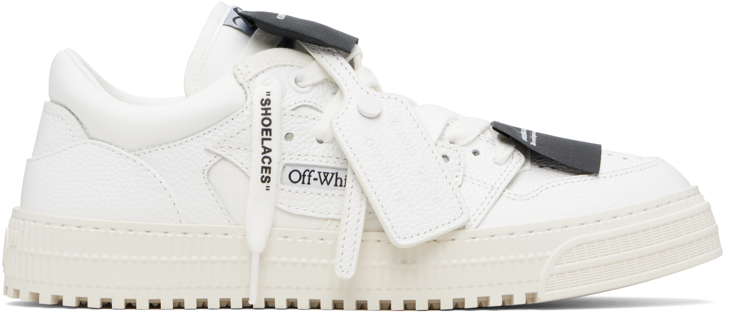 Off-White: ホワイト Low Top 3.0 Off Court スニーカー | SSENSE 日本