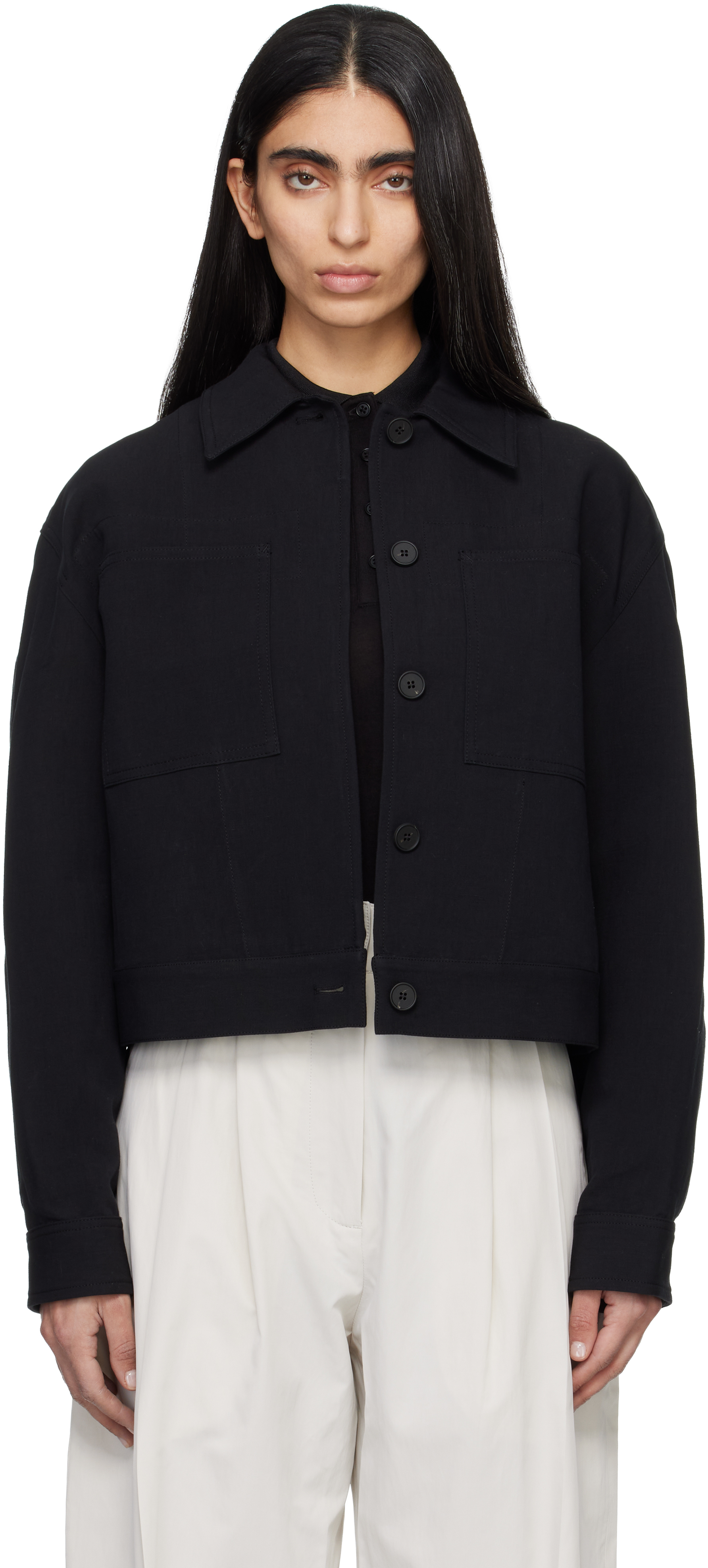 STUDIO NICHOLSON パラシュートジャケット Sサイズ STUDIO NICHOLSON (スタジオニコルソン) LAZAR DENIM JACKET