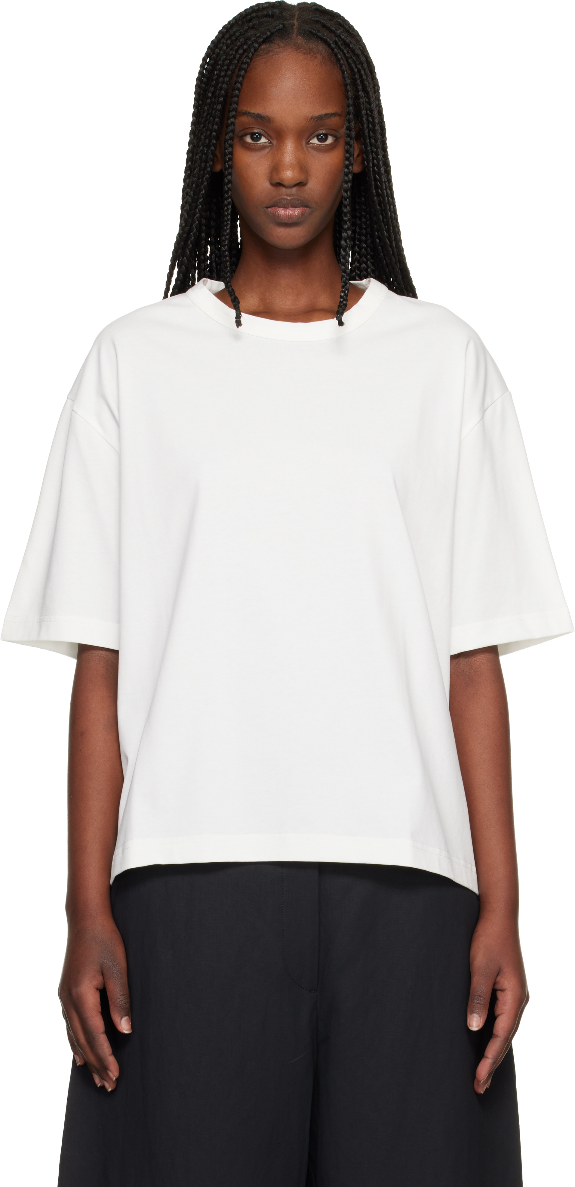 ヒトミ様 ブルゾン Sオフ白 Studio Nicholsonのホワイト Lee Tシャツがセール中