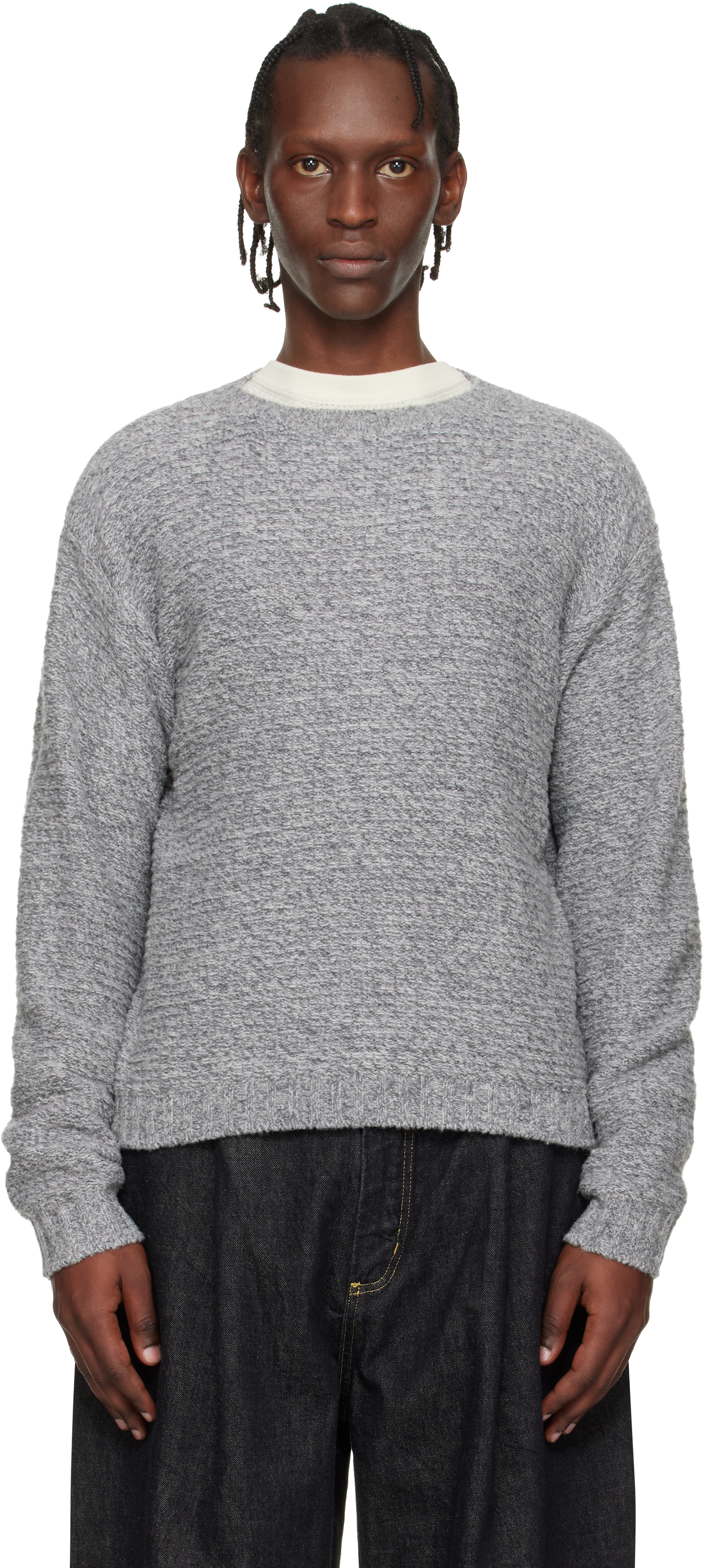 Studio Nicholson: グレー Camden セーター | SSENSE 日本