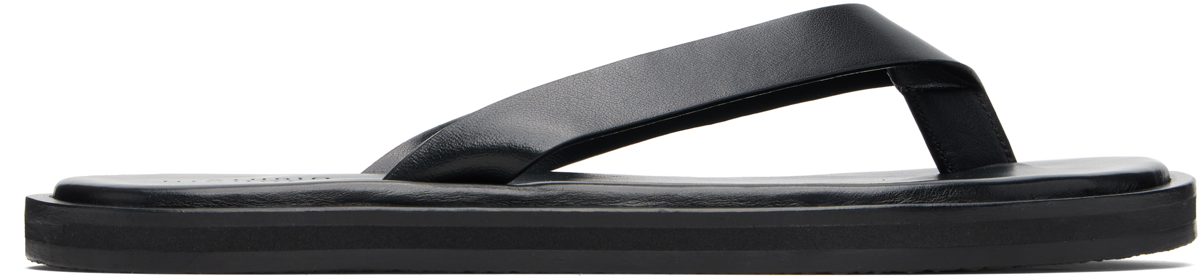 Studio Nicholson Black Curren Flip-Flops