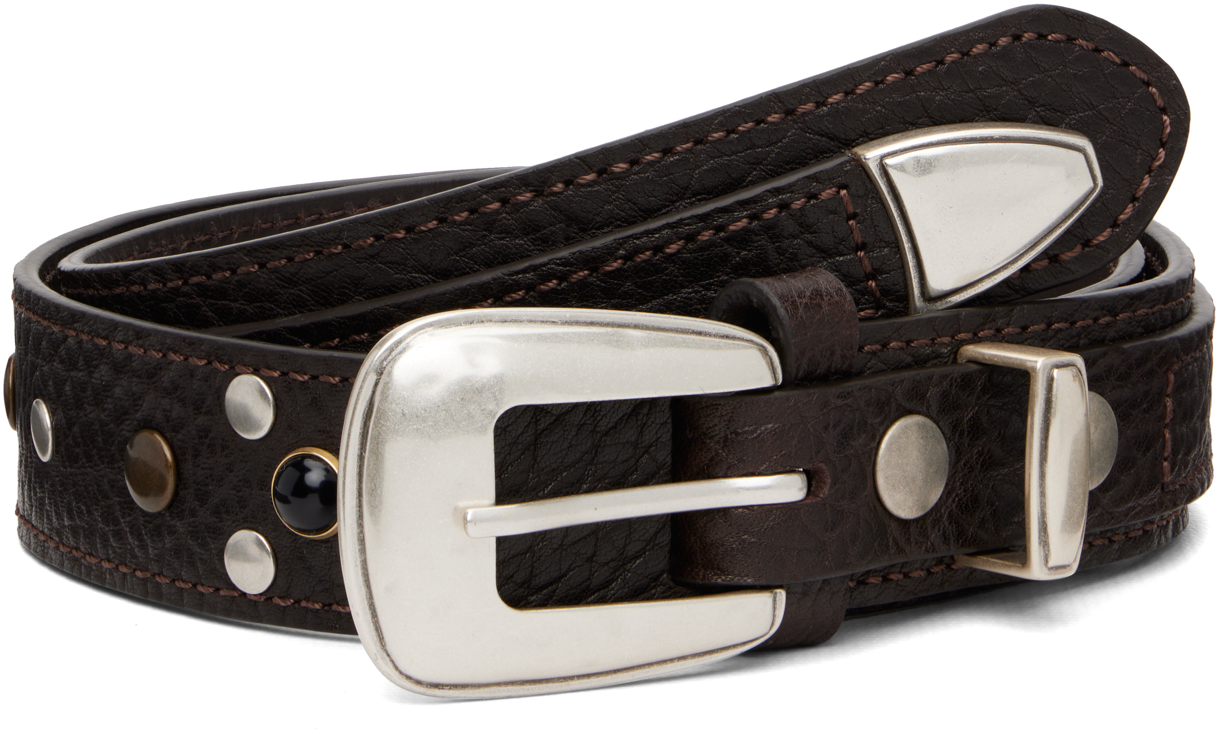 LEMAIRE “MILITARY BELT 30” size80 Lemaire Military 30 leather belt Lemaire