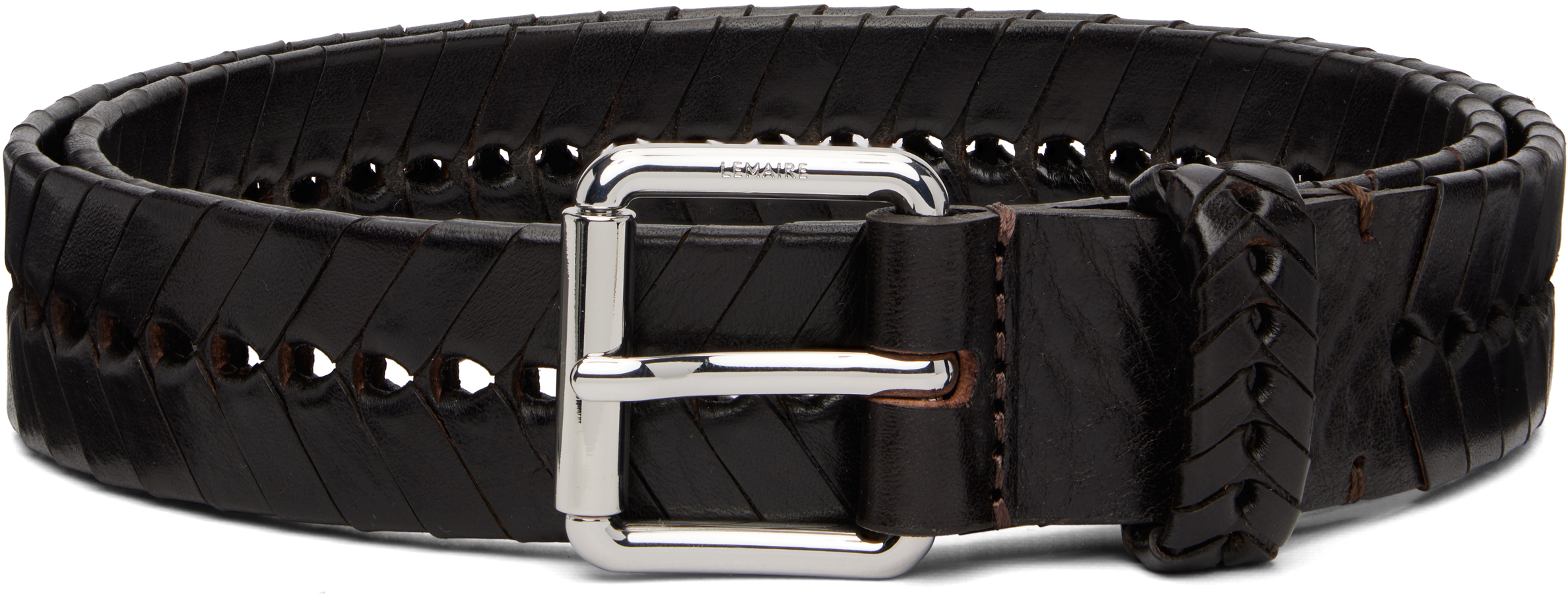 LEMAIRE MILITARY BELT 30 ミリタリーベルト クロコ型押し LEMAIRE MILITARY BELT 30 ミリタリーベルト クロコ型押し 国内在庫