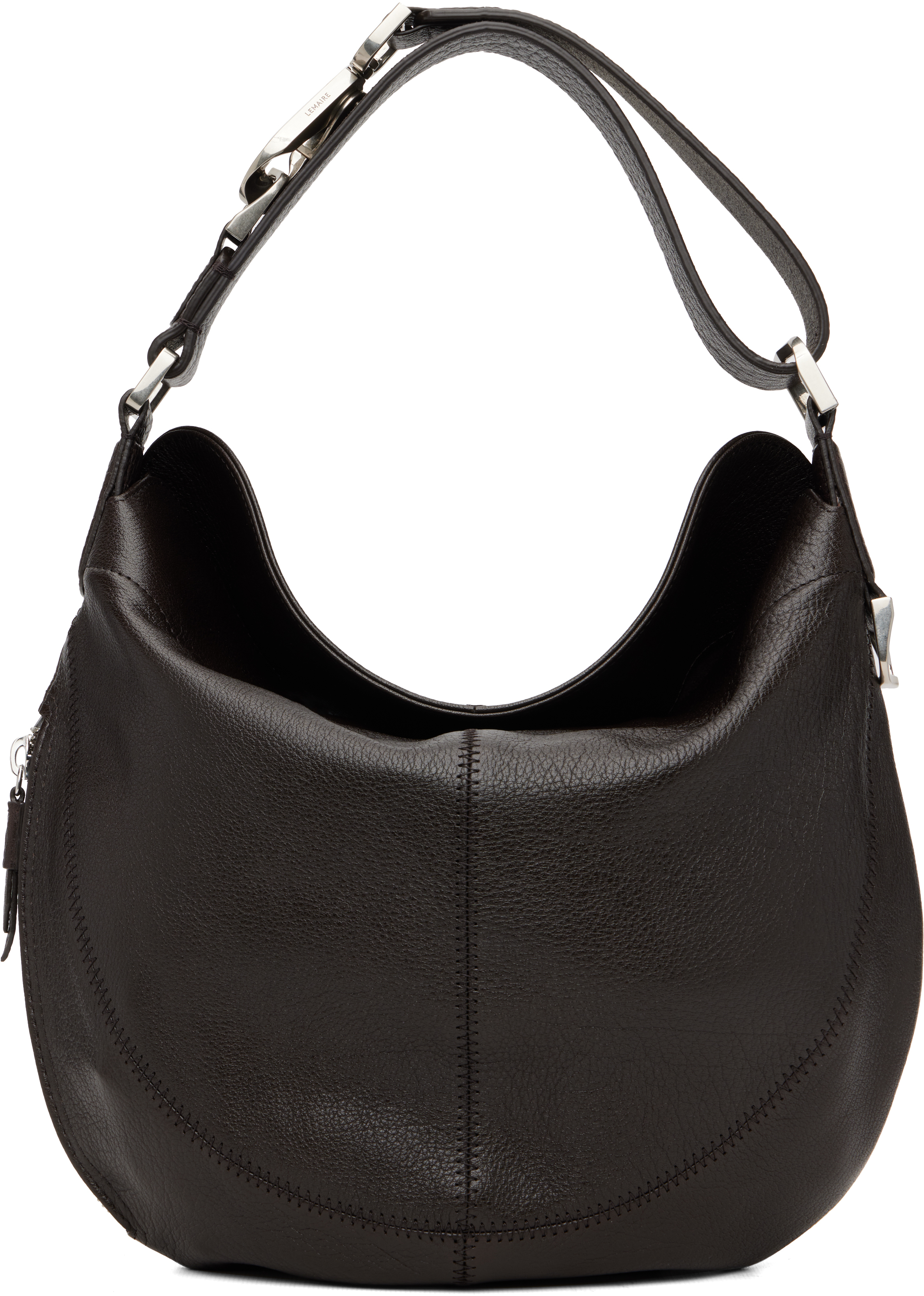 LEMAIRE: Brown Quiver Clip Bag | SSENSE