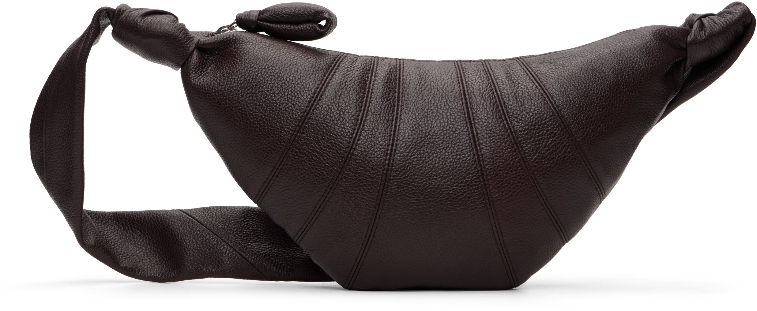 Brown Small Croissant Bag by LEMAIRE on Sale