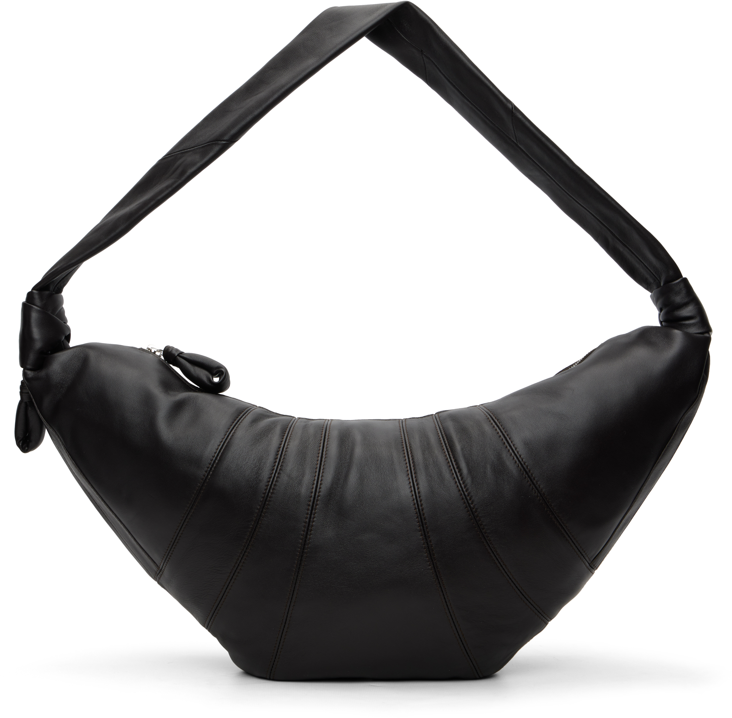 LEMAIRE: ブラウン ラージ Croissant バッグ | SSENSE 日本