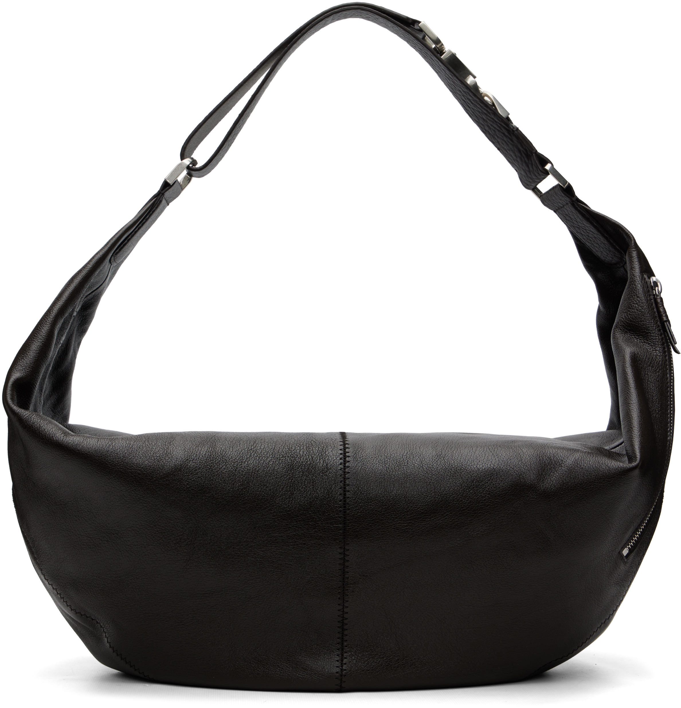 LEMAIRE: Brown Large Quiver Clip Bag | SSENSE
