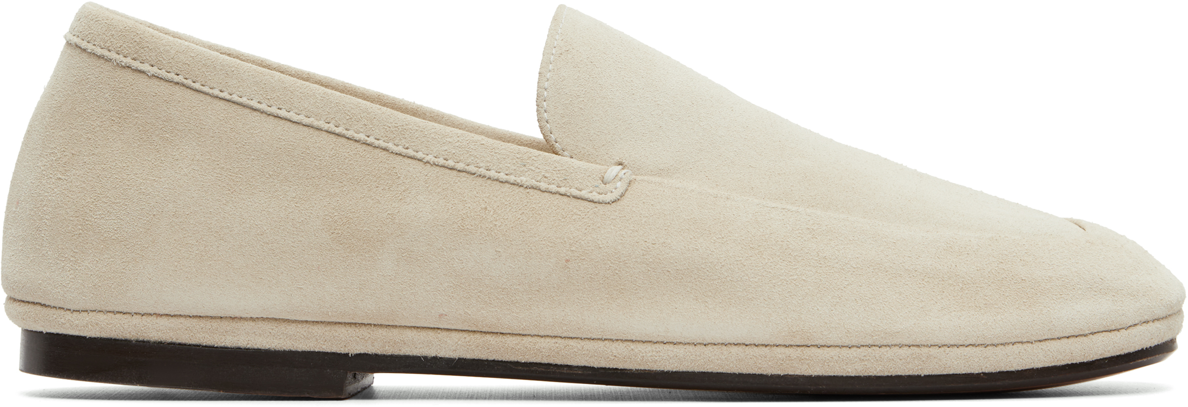 LEMAIRE Beige Outdoor Slipper Loafers