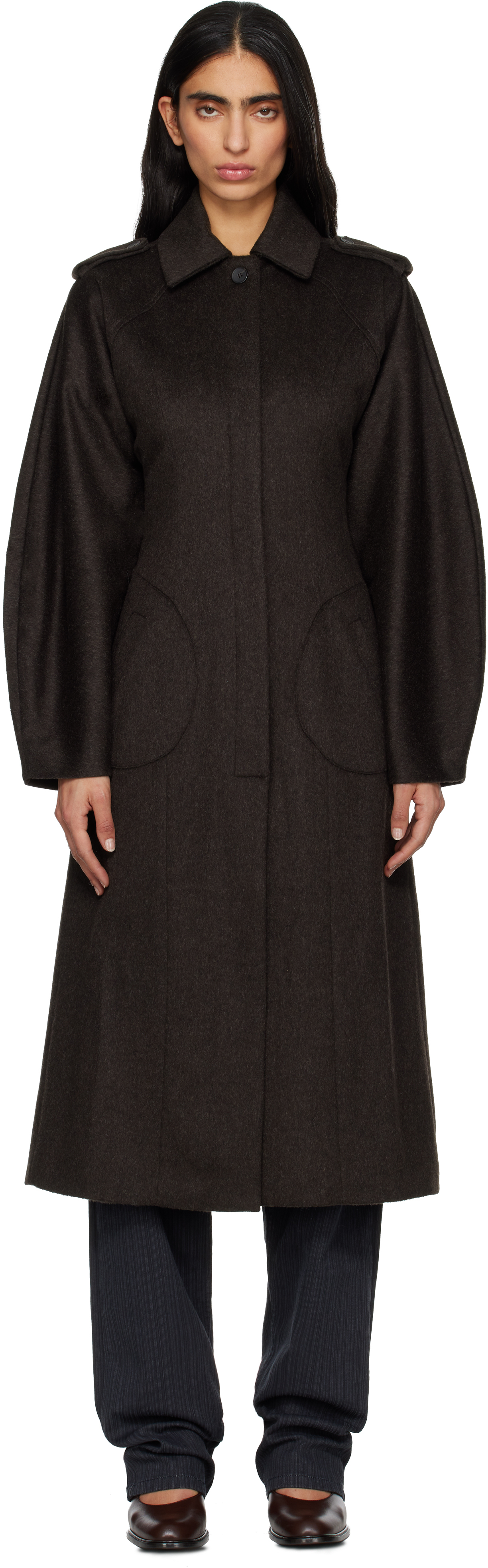 Paloma Wool Brown Isabel Coat