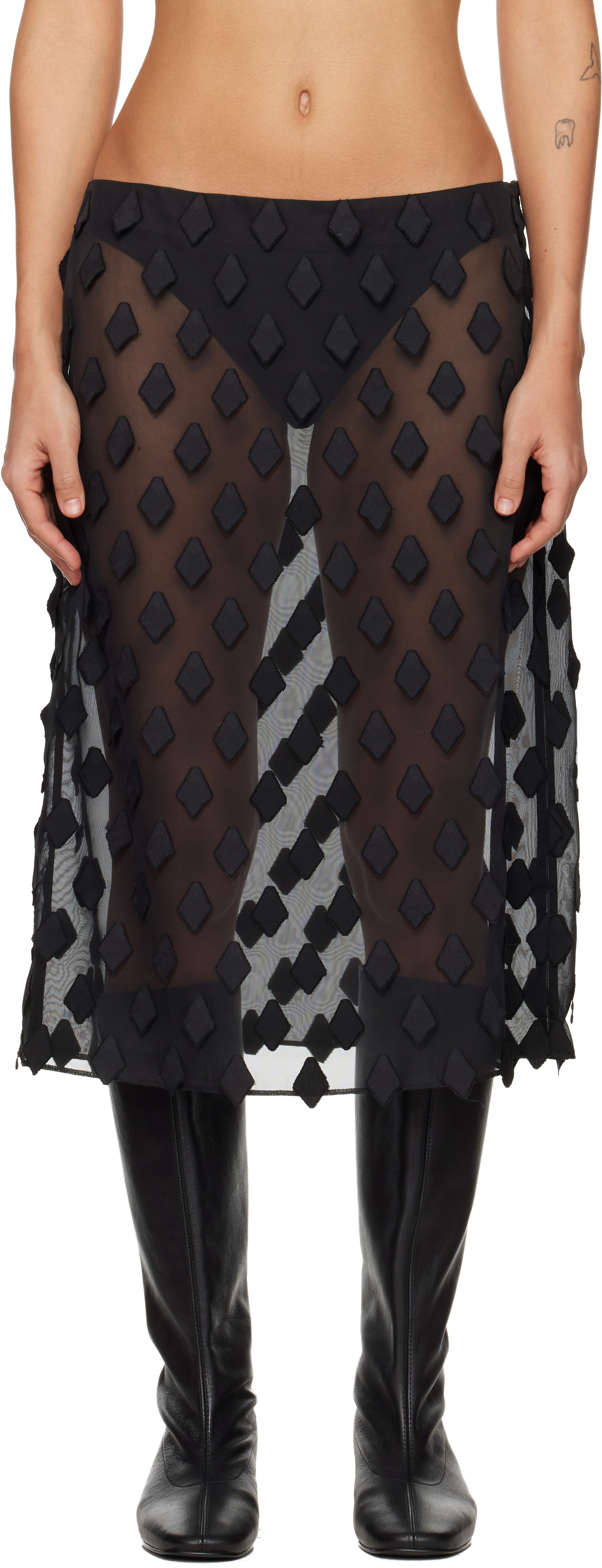 paloma-wool ロングスカート PALOMA WOOL | LONG ETOILE SKIRT / WHITE コットンバルーンスカート