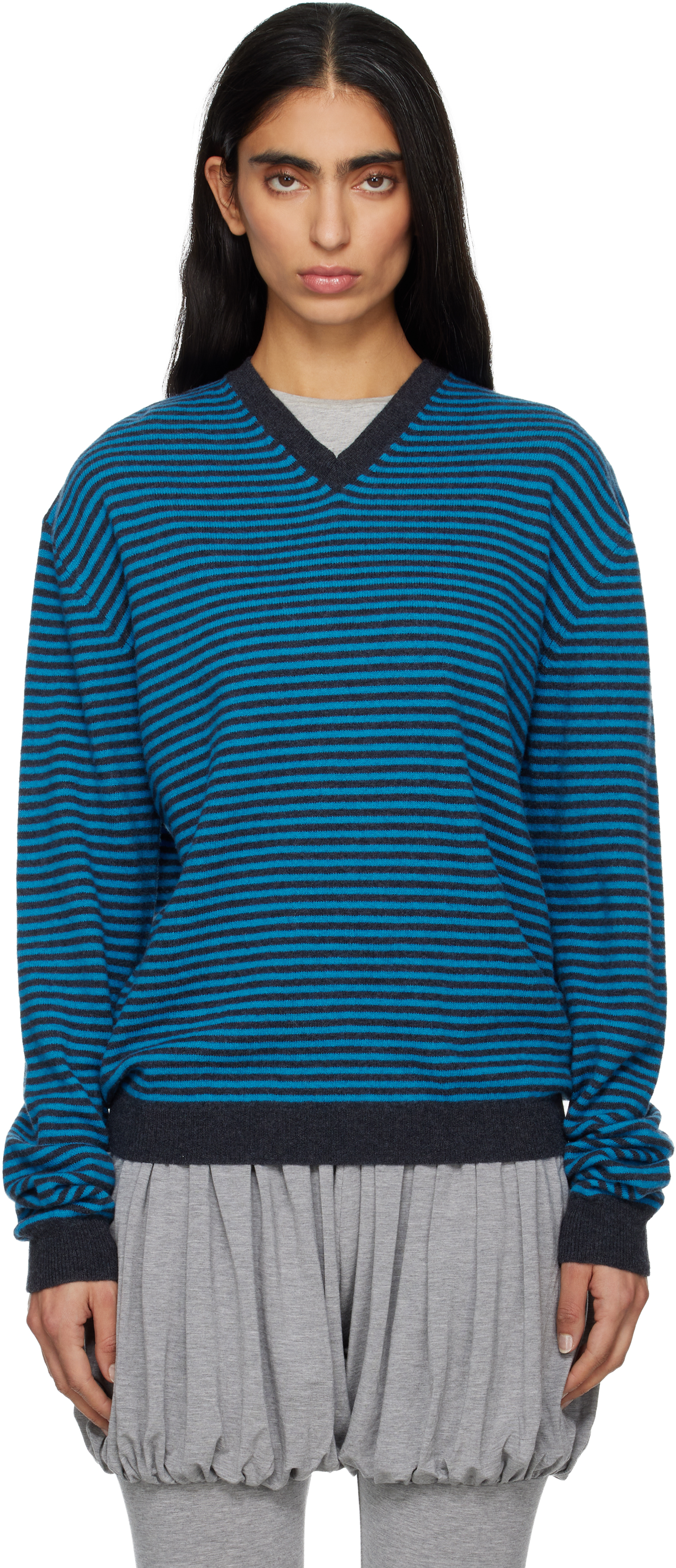 Paloma Wool Blue Leo Sweater In Multi