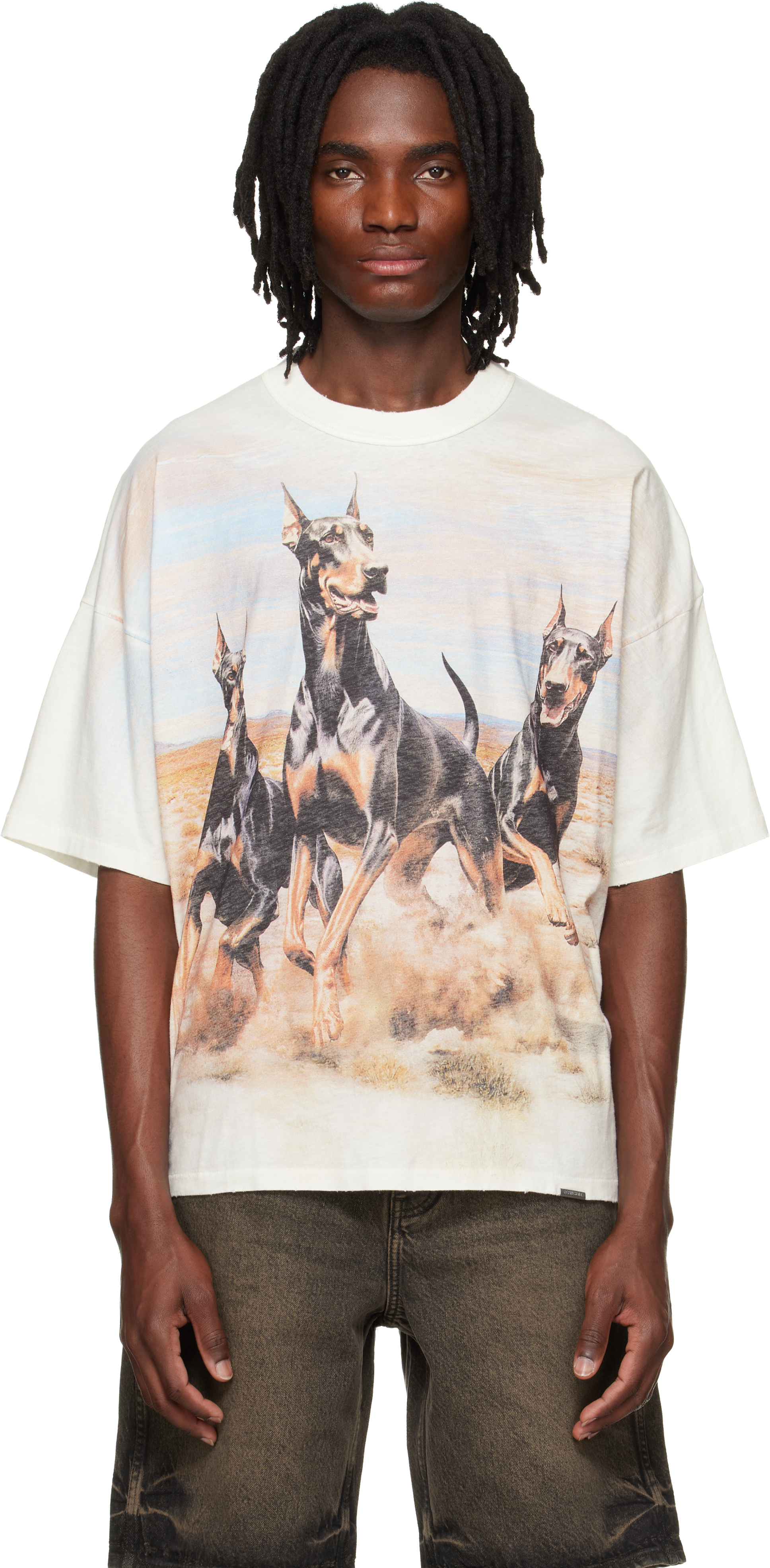 Off-White Western Dobermans T-shirt