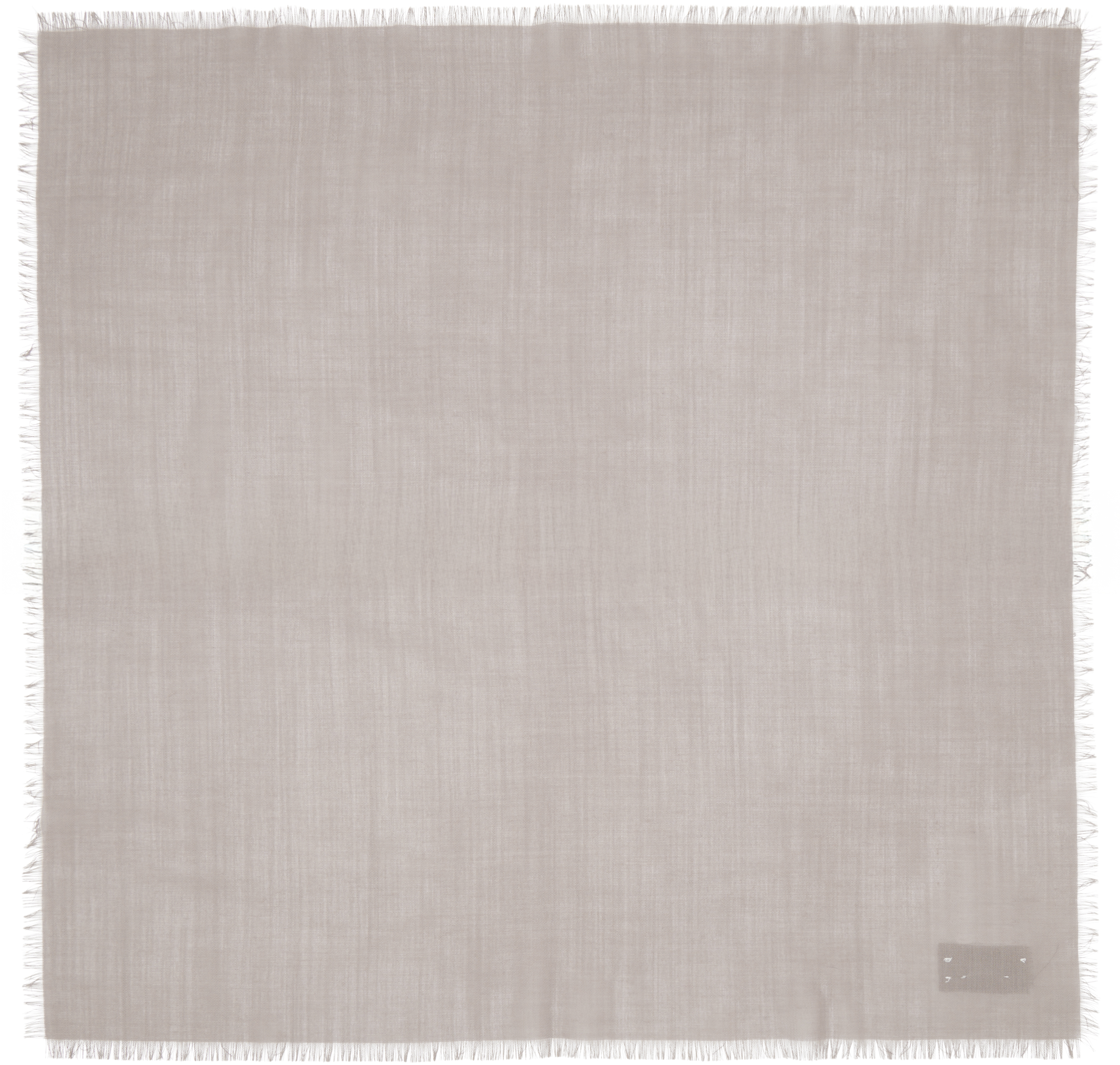 Rier Taupe Wool Gaze Scarf