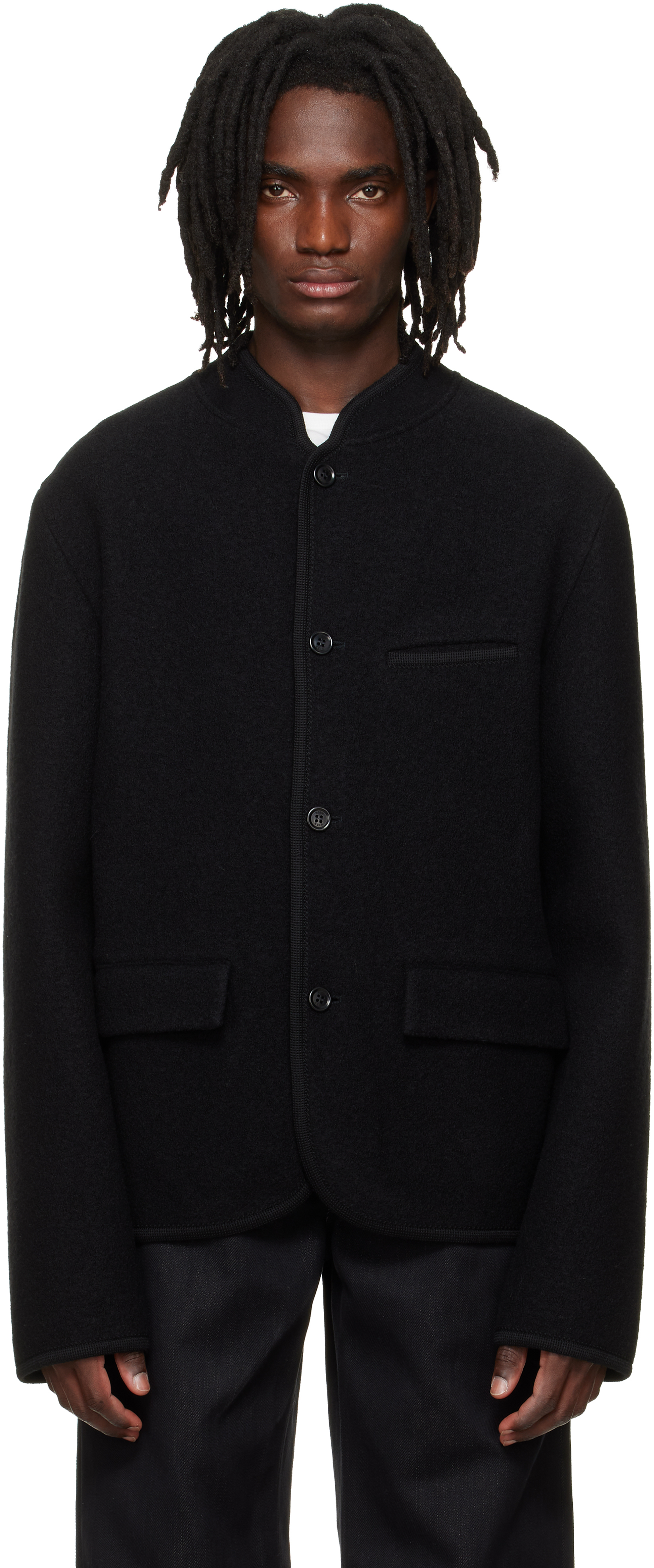 Rier: Black Walker Jacket | SSENSE
