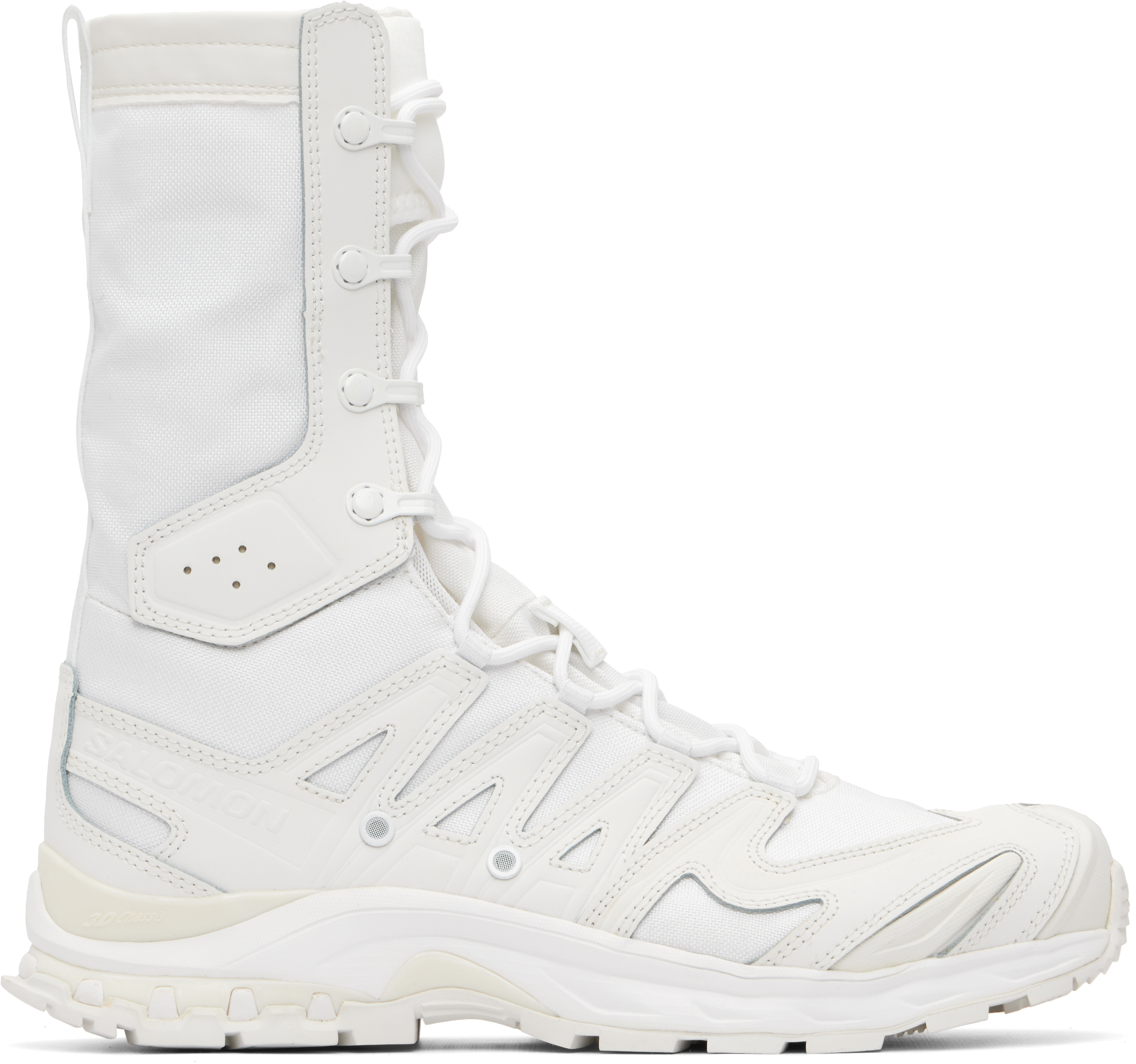 Rier: White Salomon Edition XA Jungle Boots | SSENSE