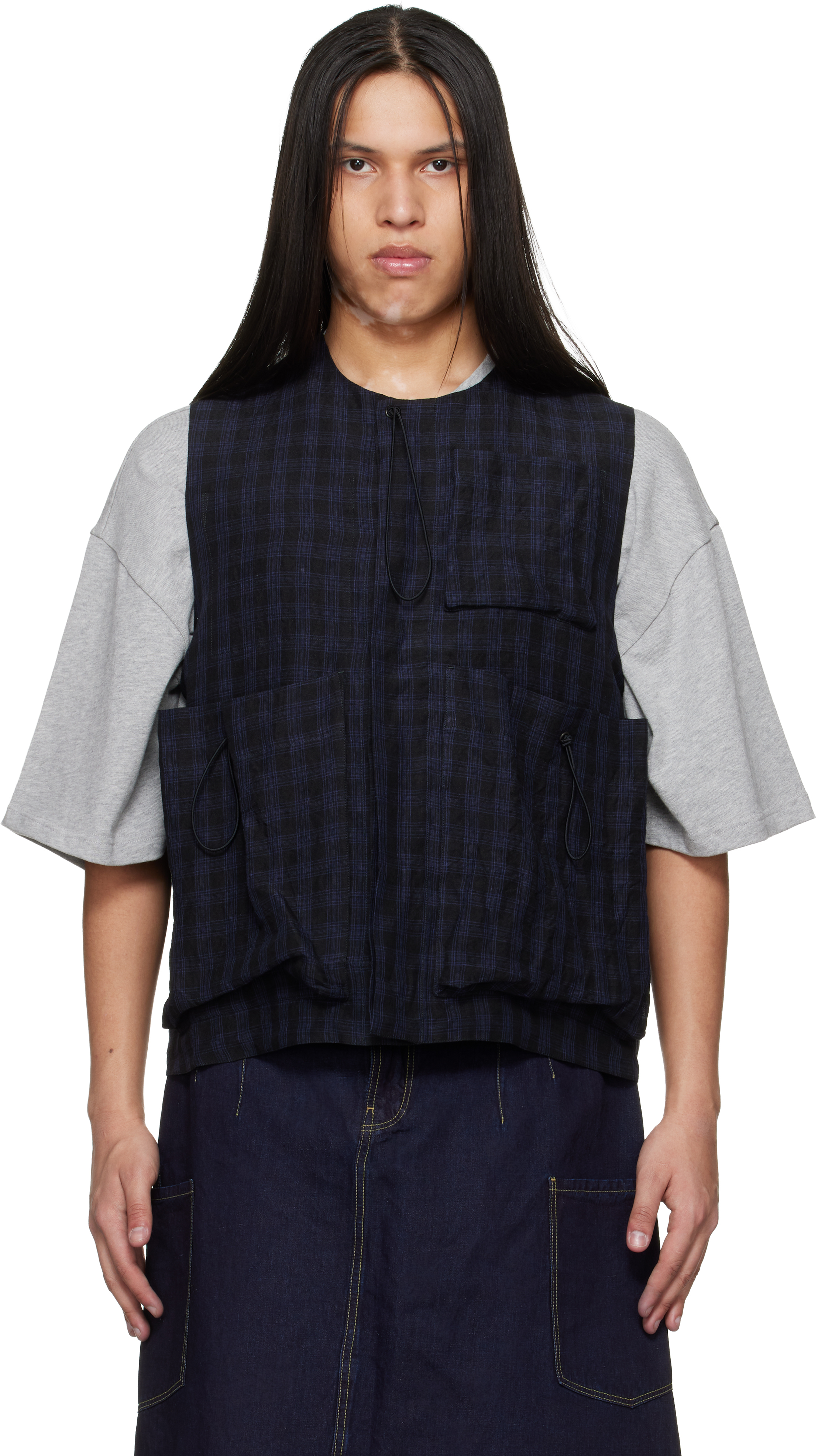 Toogoodのブラック＆ブルー 'The Roper' ベストがセール中