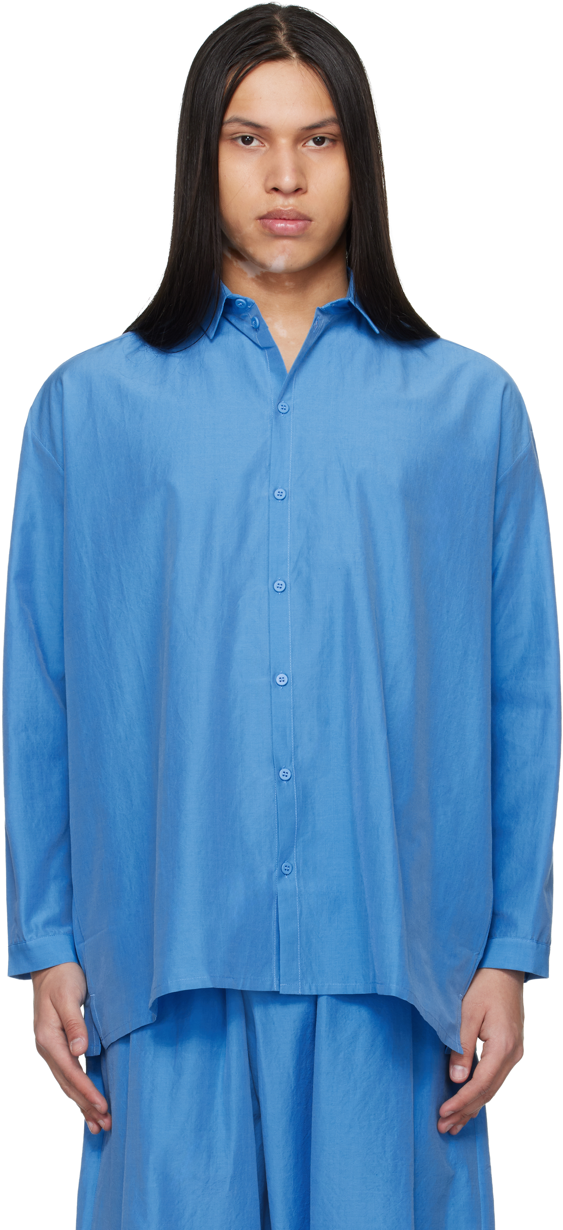 トップス toogood draughtsman shirt size4 Blue 'The Draughtsman' Shirt by Toogood on Sale