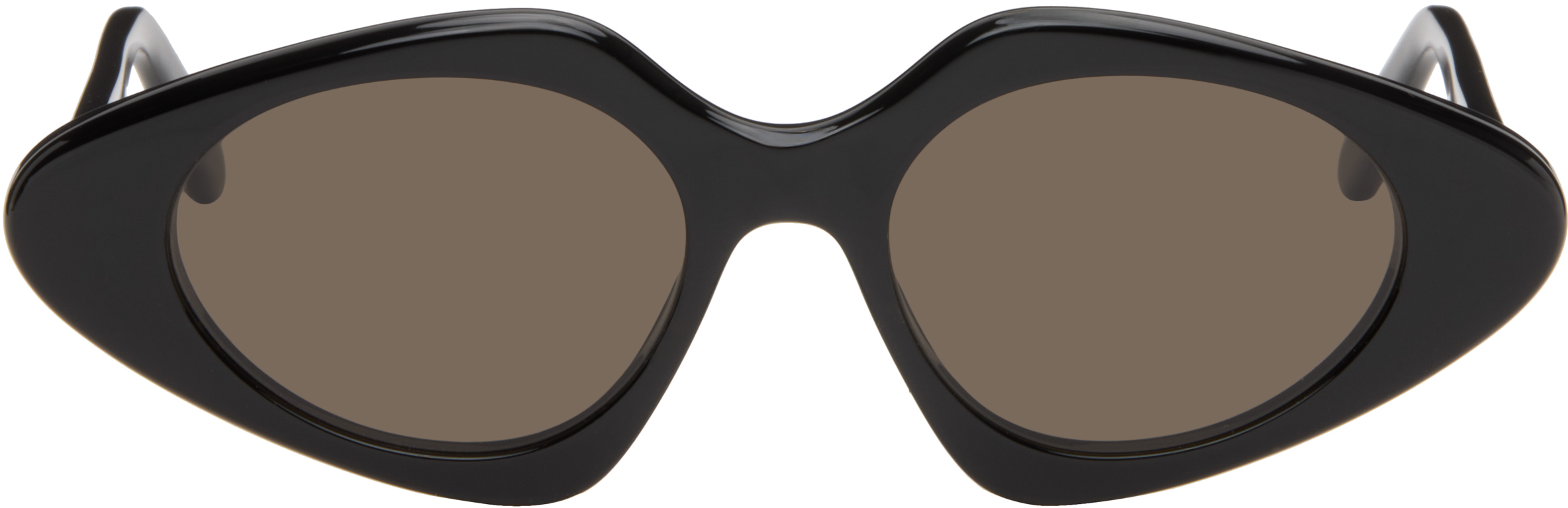 LOEWE Black Triangle Slim Sunglasses