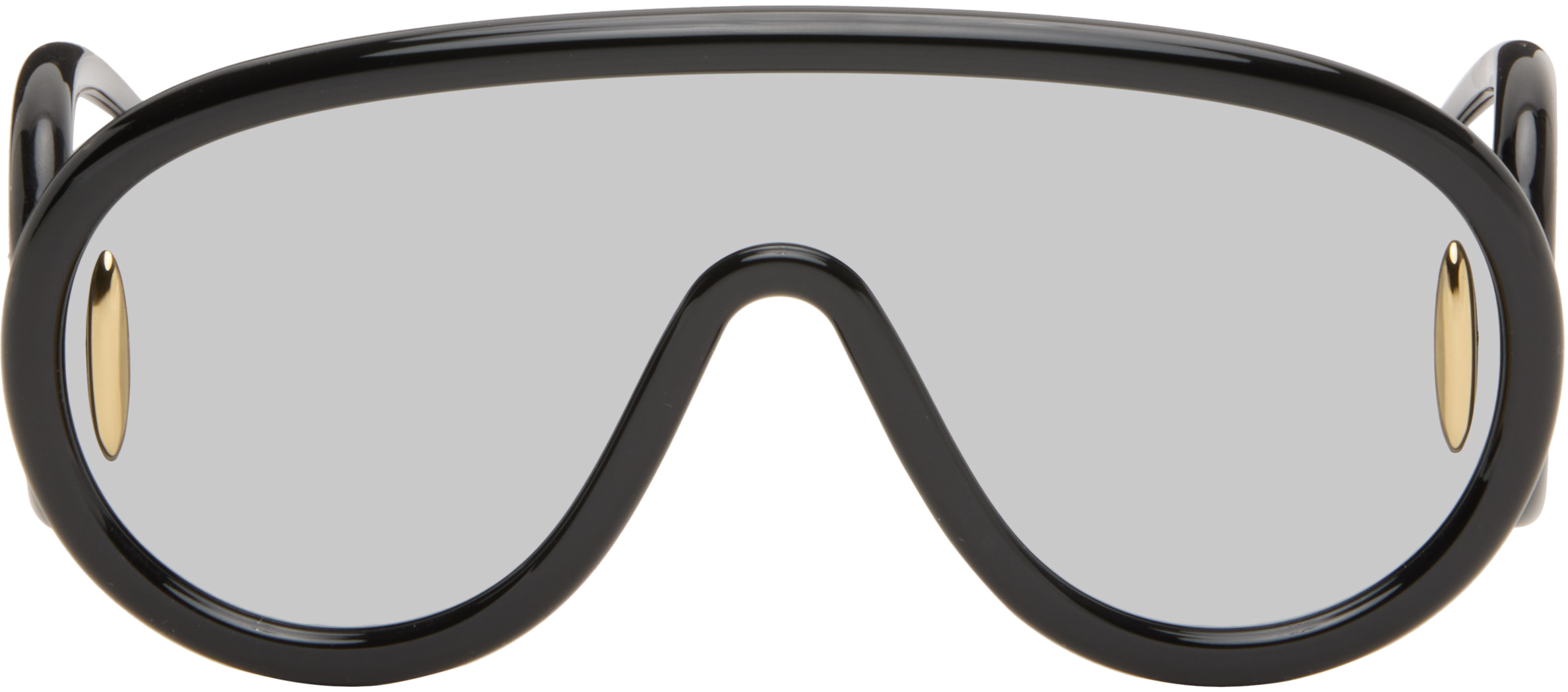 LOEWE Black Wave Mask Sunglasses