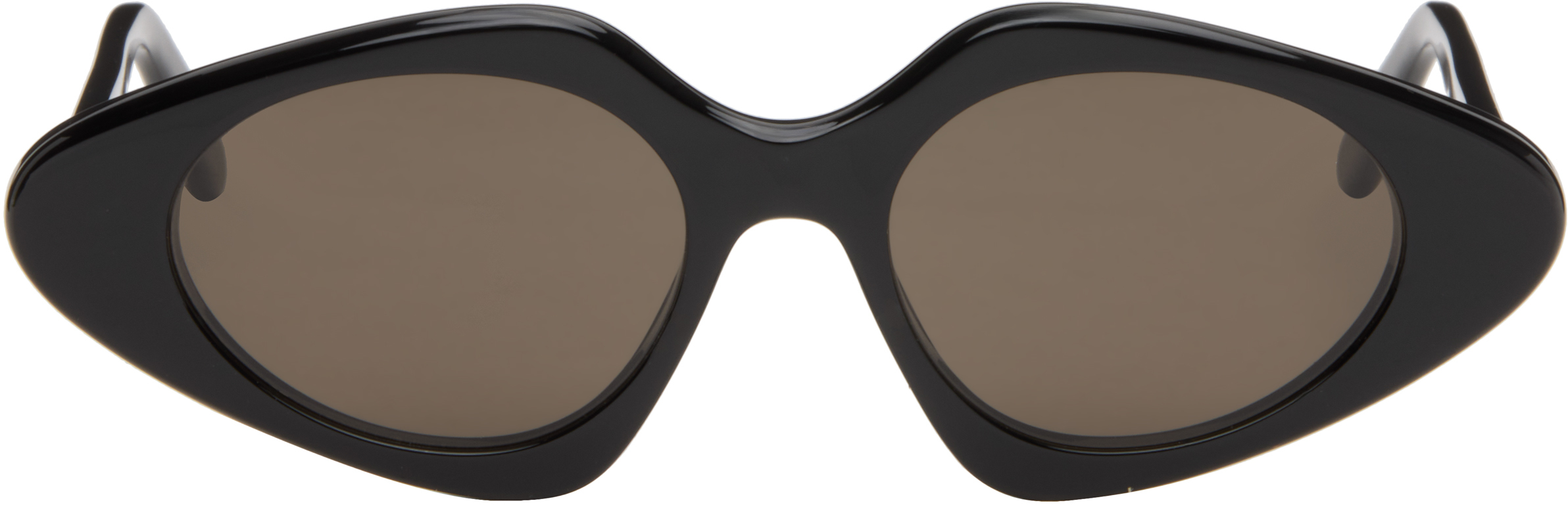 LOEWE Black Triangle Slim Sunglasses