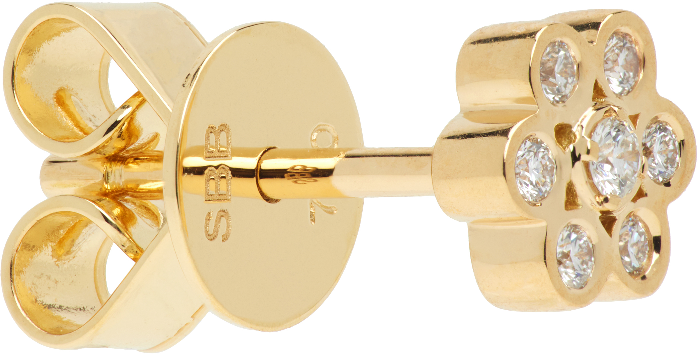 Sophie Bille Brahe Petite Lily Fleur Single Earring