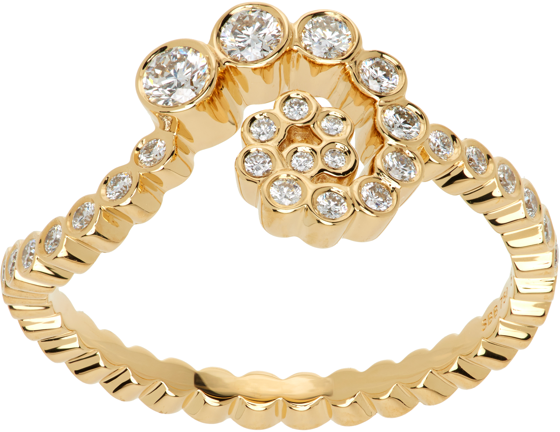 Sophie Bille Brahe Rêve Escargot Ring In Gold