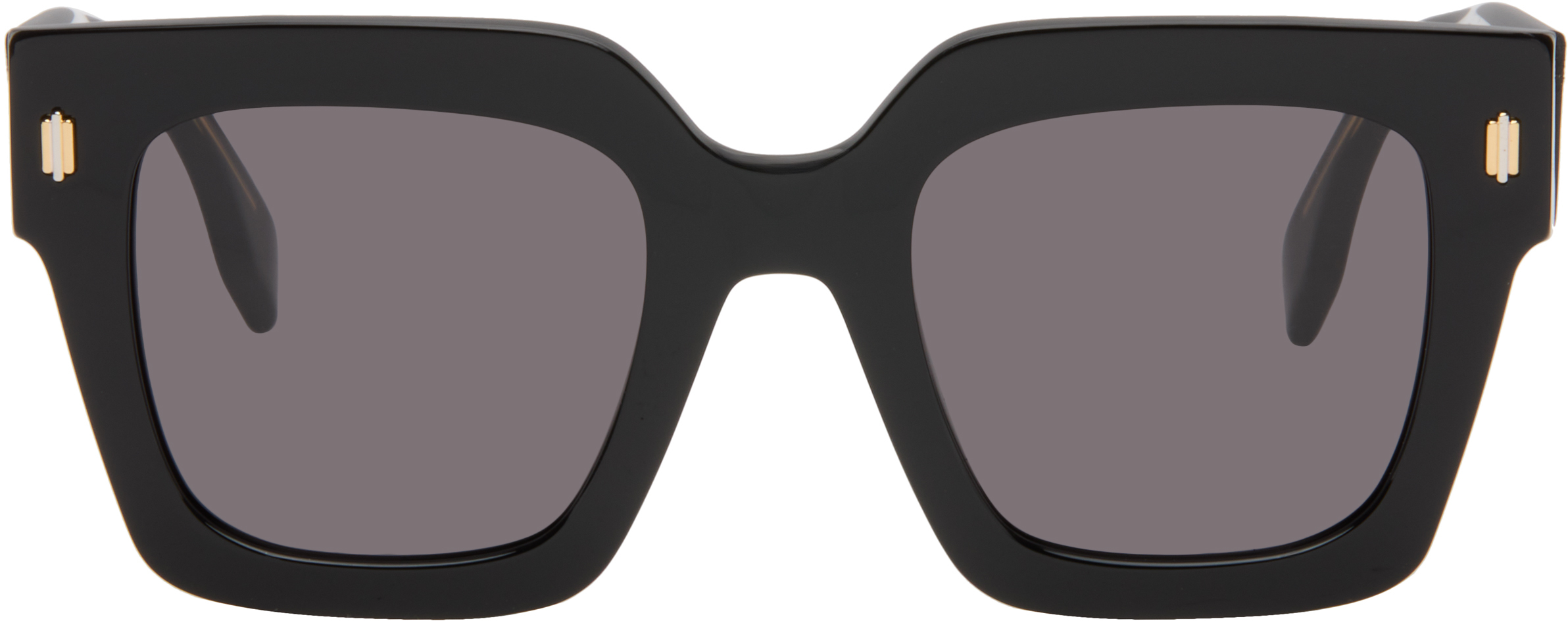 Fendi Black 'Fendi Square' Glasses