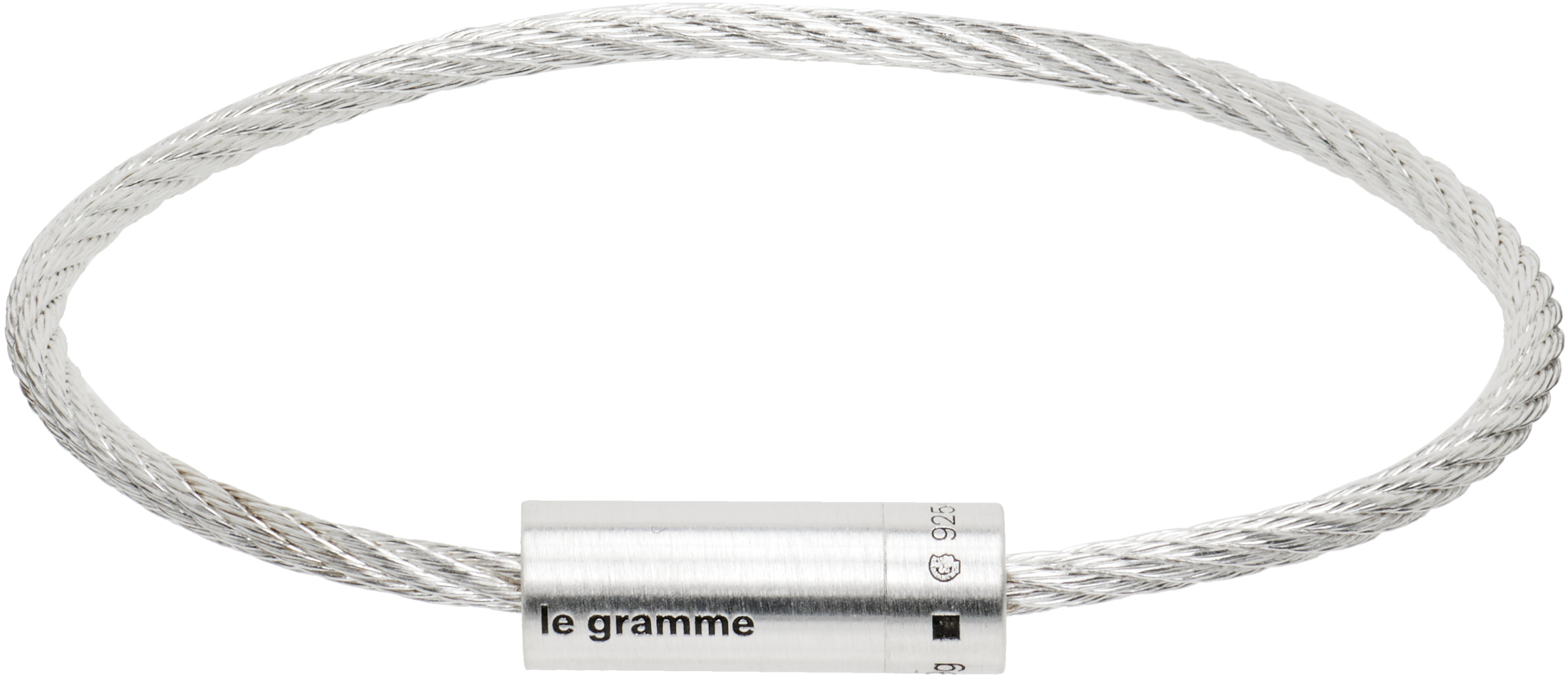 Le Gramme: Cable 'le 9g' ブレスレット | SSENSE 日本
