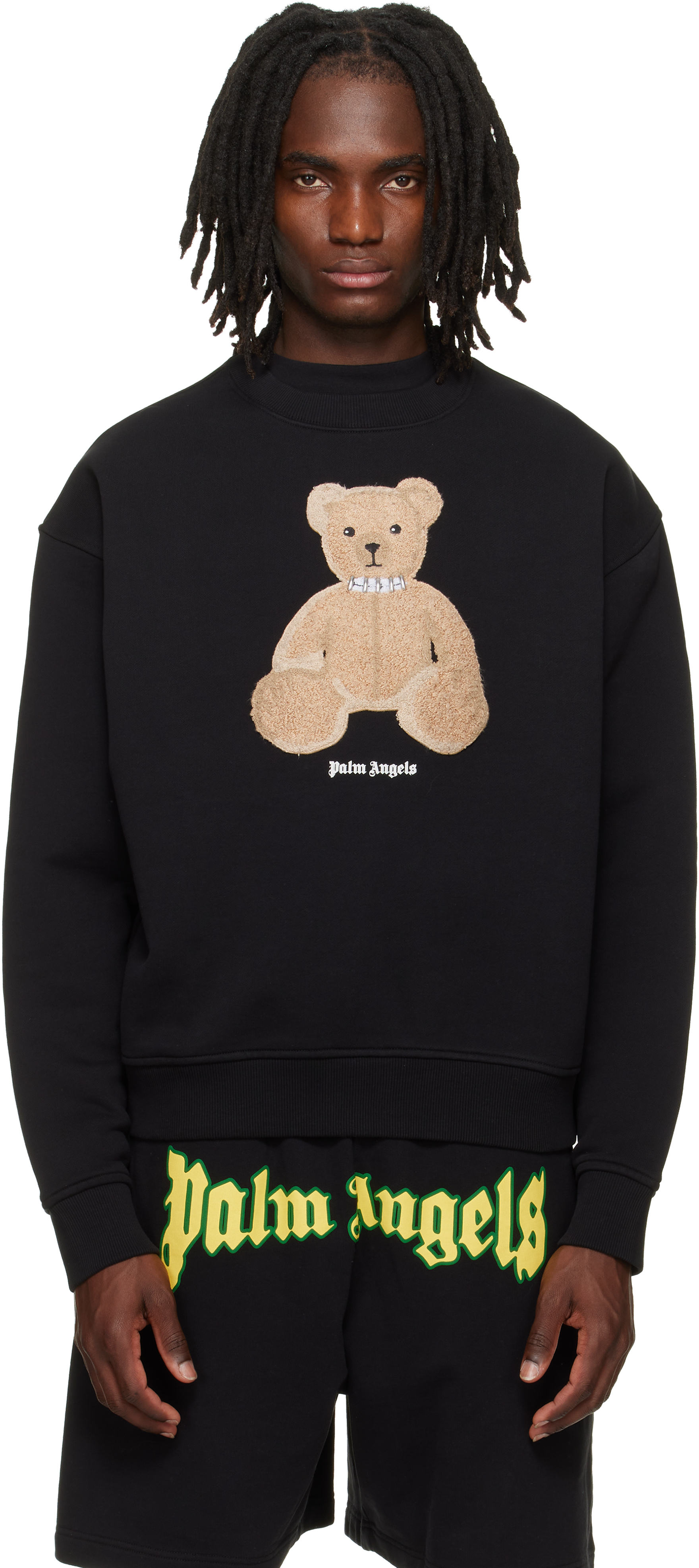 Palm Angelsのブラック Bear スウェットシャツがセール中