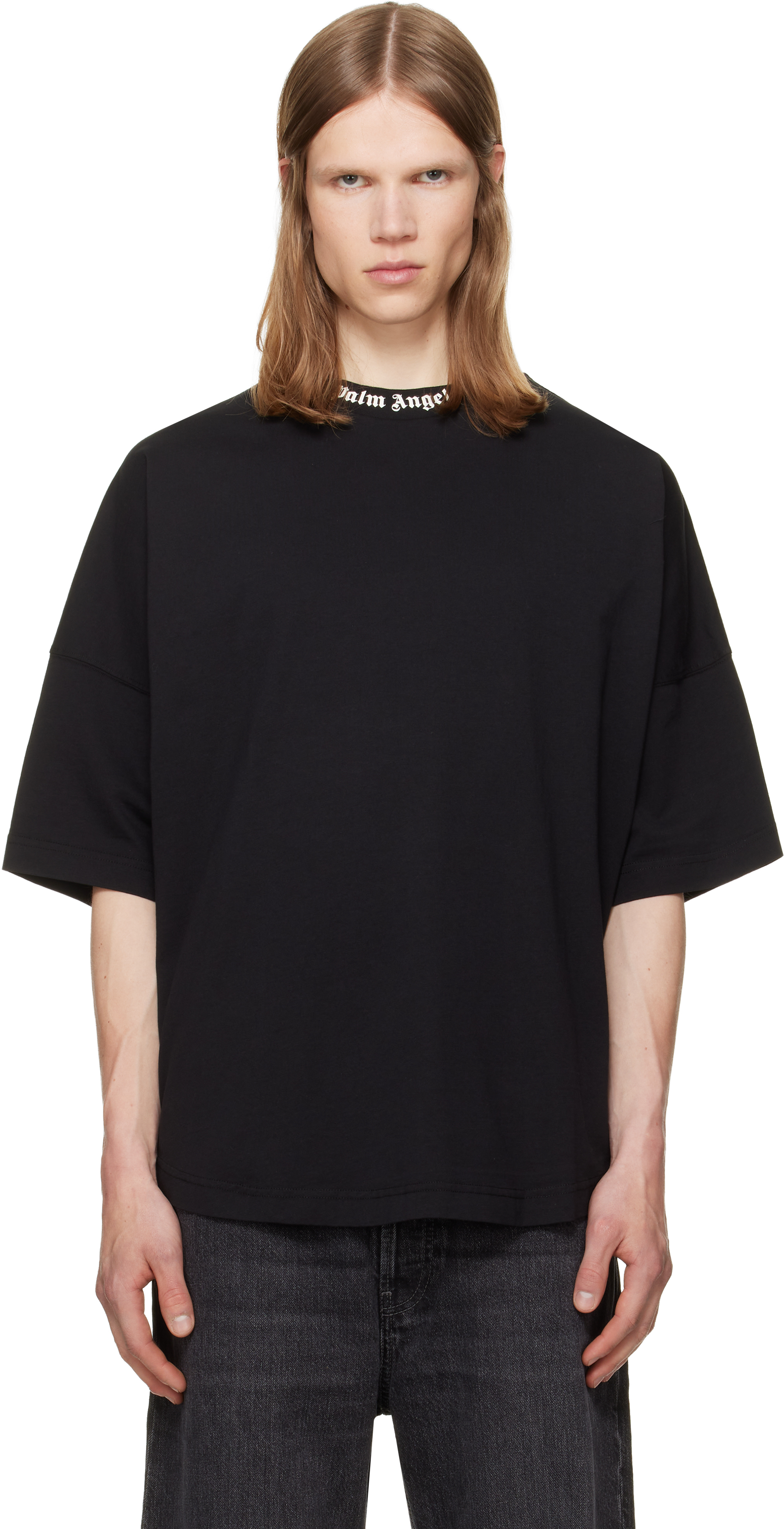 Palm Angelsのブラック Classic Logo Over Tシャツがセール中